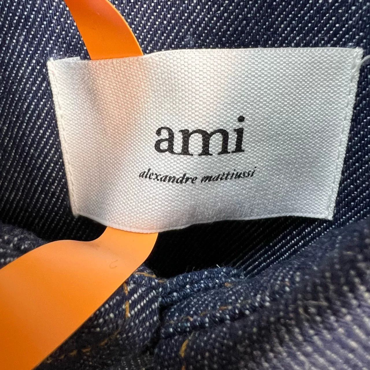 AMI AMI Alexandre Mattiussi Heart Logo Denim Shirt US S Size US S / EU 44-46 / 1 - 5 Thumbnail