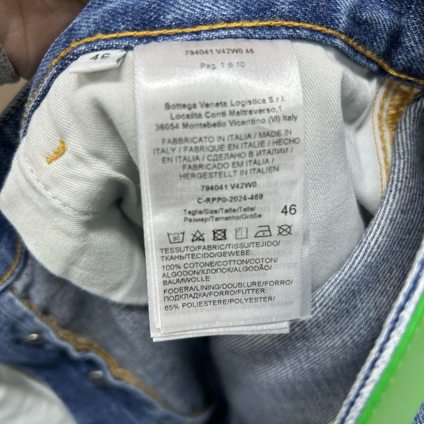 Bottega Veneta Bottega Veneta Washed Cargo Jeans Size 30 Size US 30 / EU 46 - 5 Thumbnail