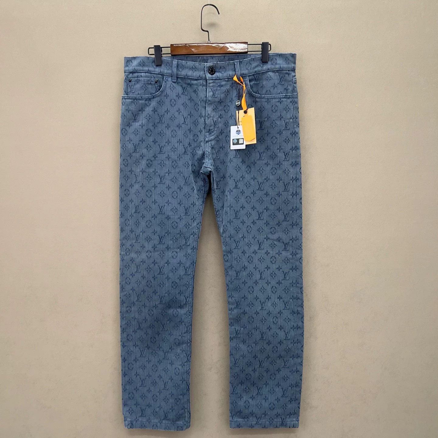 Louis Vuitton Louis Vuitton Monogram Denim Jeans Size 33 Size US 33 - 2 Thumbnail