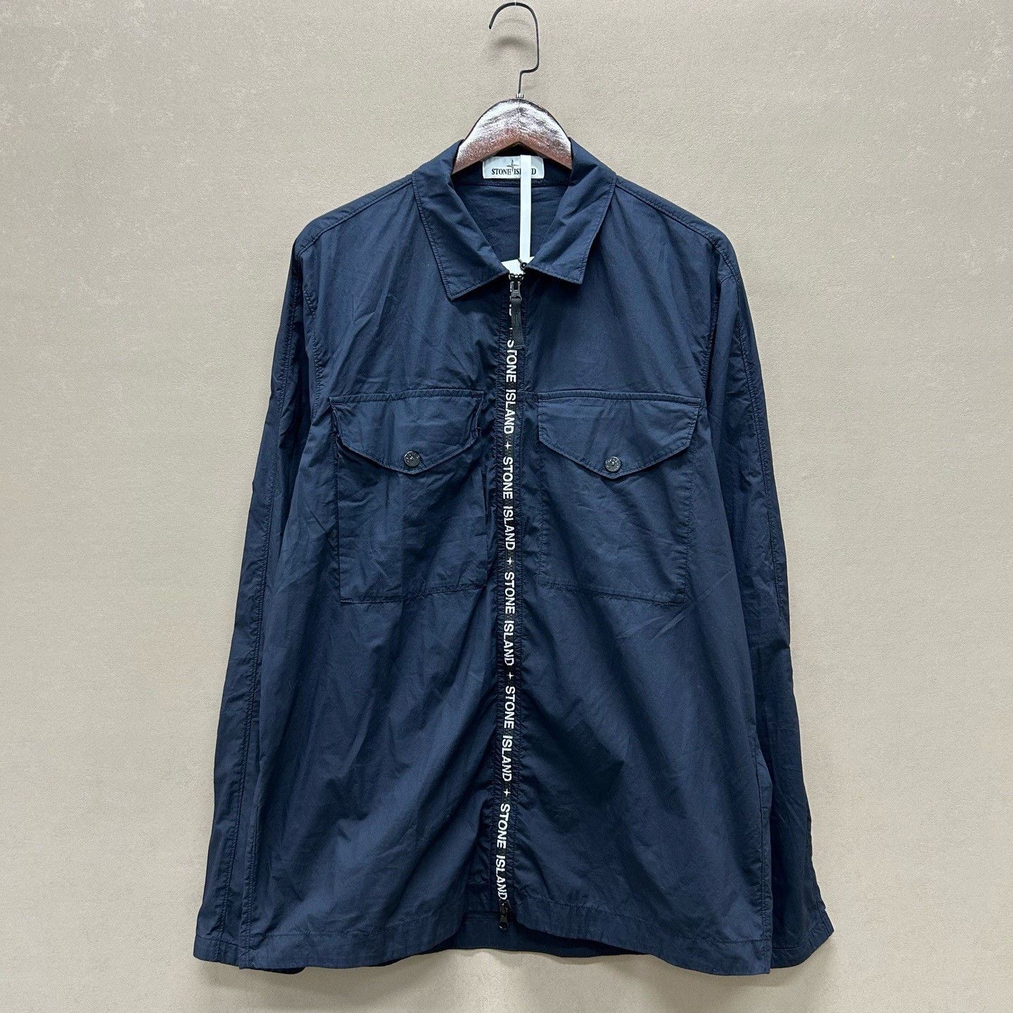 Stone Island Stone Island Logo Trim Light Jacket Black Size XL Size US XL / EU 56 / 4 - 2 Thumbnail
