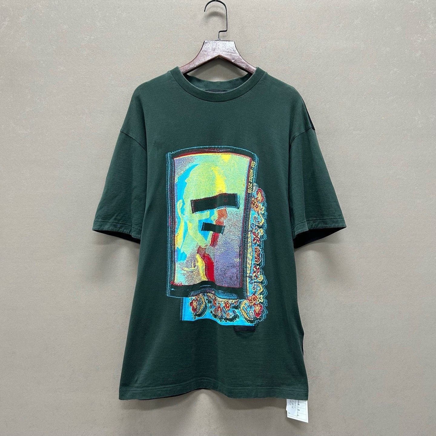 Prada Prada Graphic Print Contrast T-Shirt Size L Size US L / EU 52-54 / 3 - 2 Thumbnail