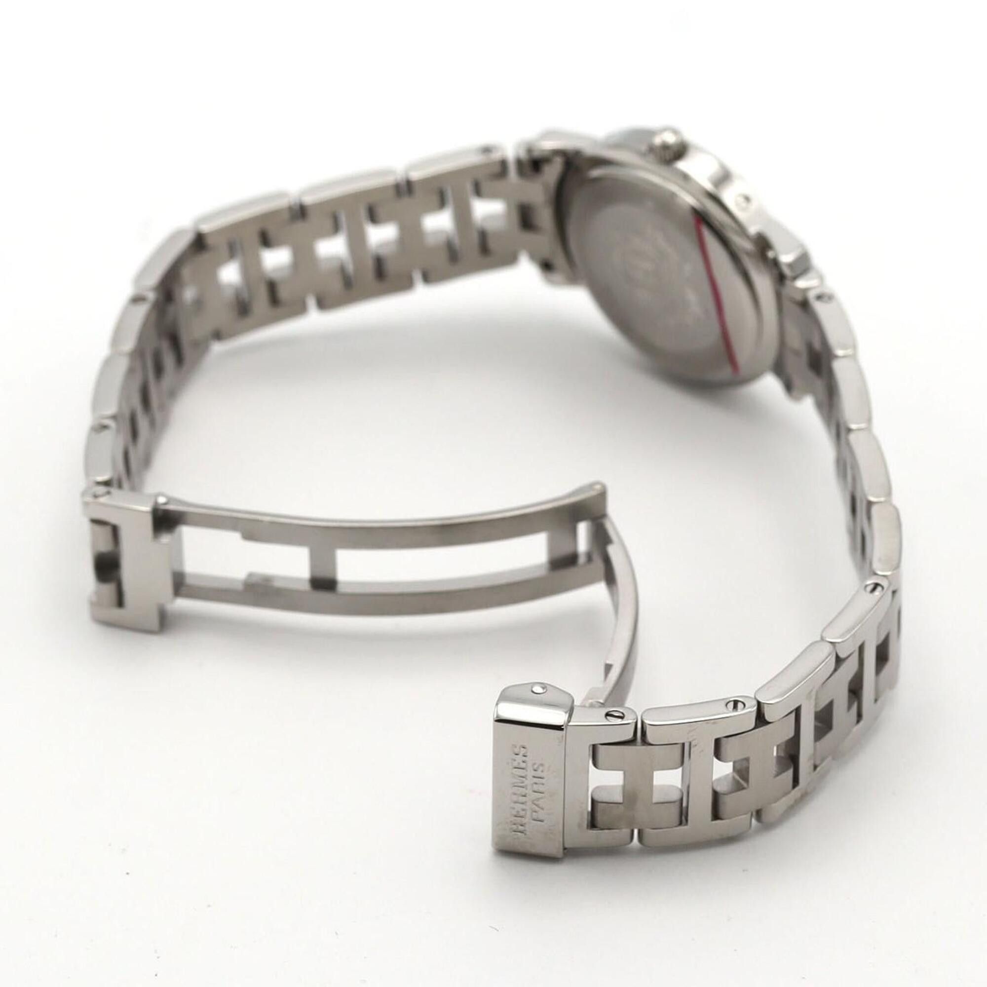 Hermes Clipper CL4.210 SS Quartz Watch