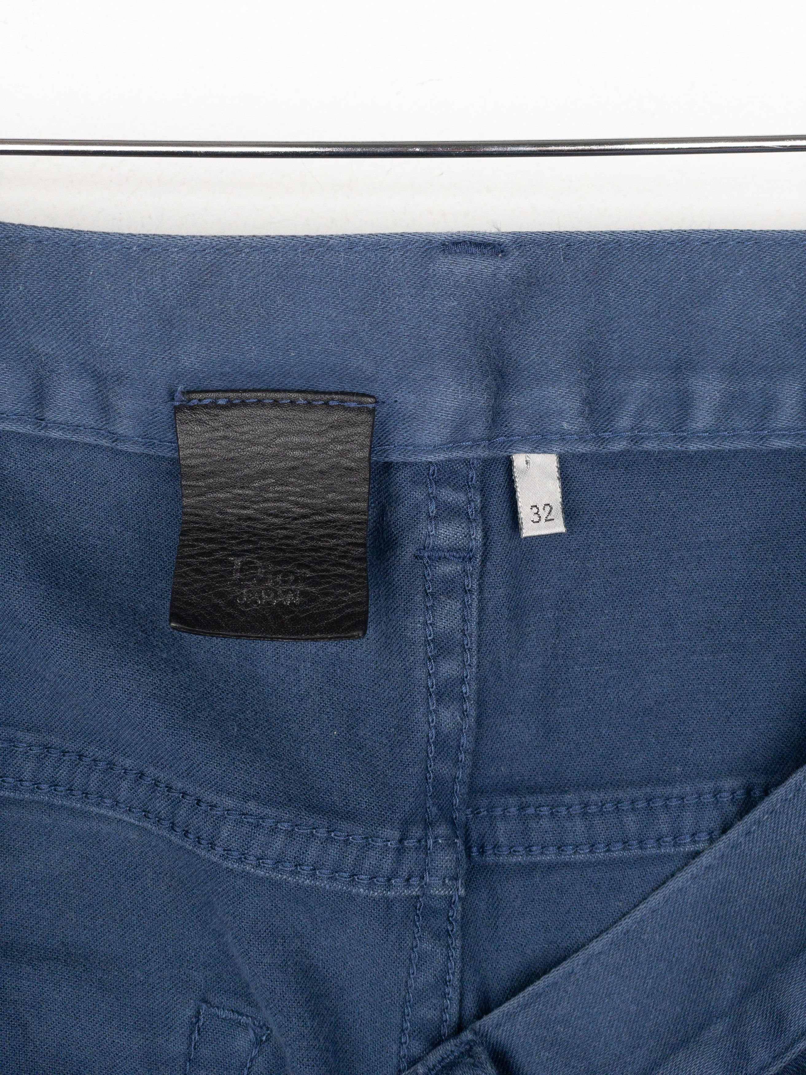 Dior Homme by Hedi Slimane Raw Denim Jeans Size US 32 / EU 48 - 7 Thumbnail