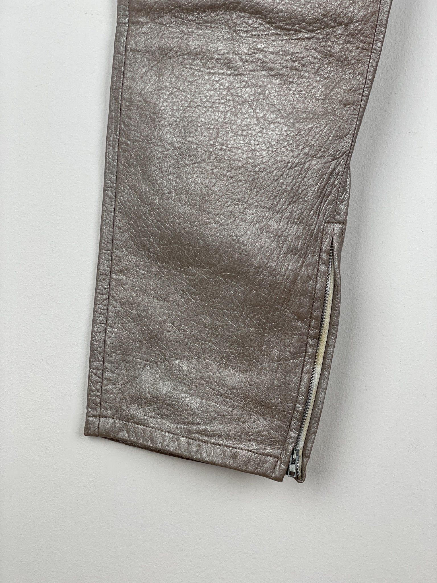 Helmut Lang AW99 Leather Astro Biker Pants Size US 40 / EU 56 - 15 Thumbnail