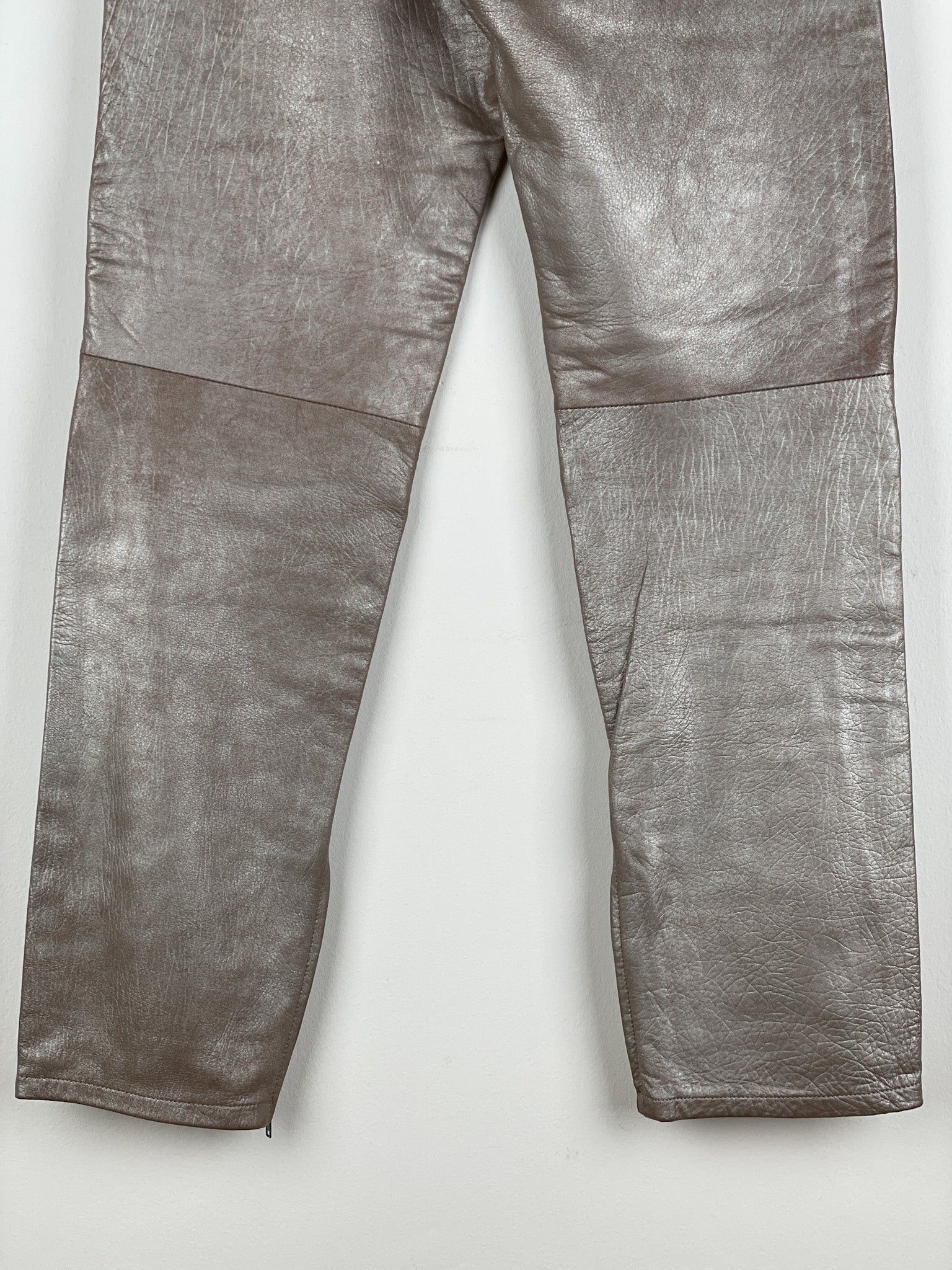 Helmut Lang AW99 Leather Astro Biker Pants Size US 40 / EU 56 - 9 Thumbnail
