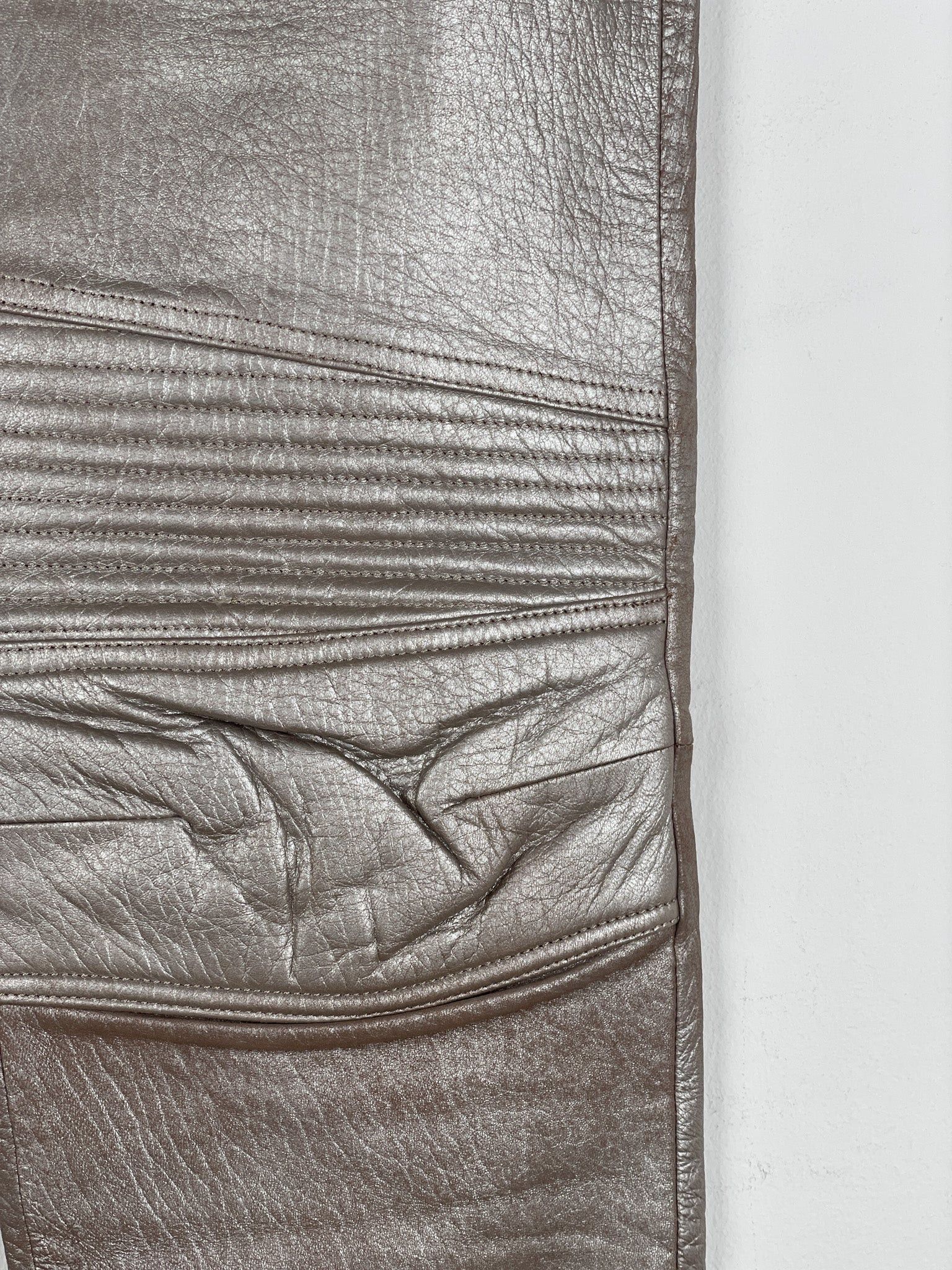 Helmut Lang AW99 Leather Astro Biker Pants Size US 40 / EU 56 - 7 Thumbnail