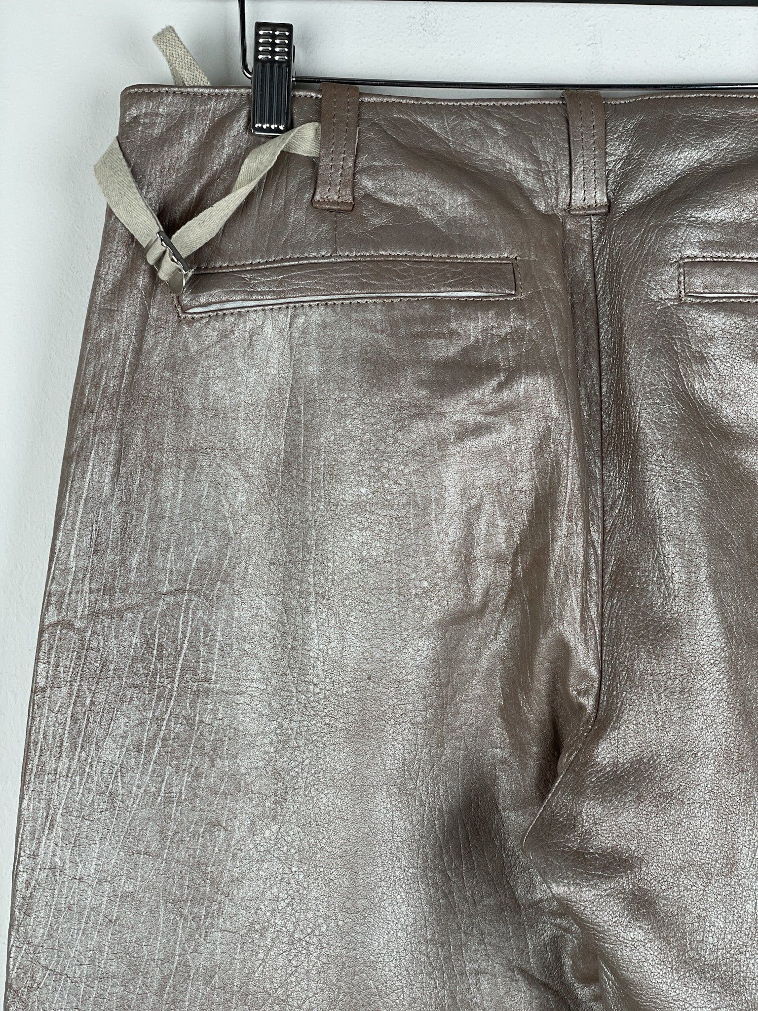 Helmut Lang AW99 Leather Astro Biker Pants Size US 40 / EU 56 - 10 Thumbnail