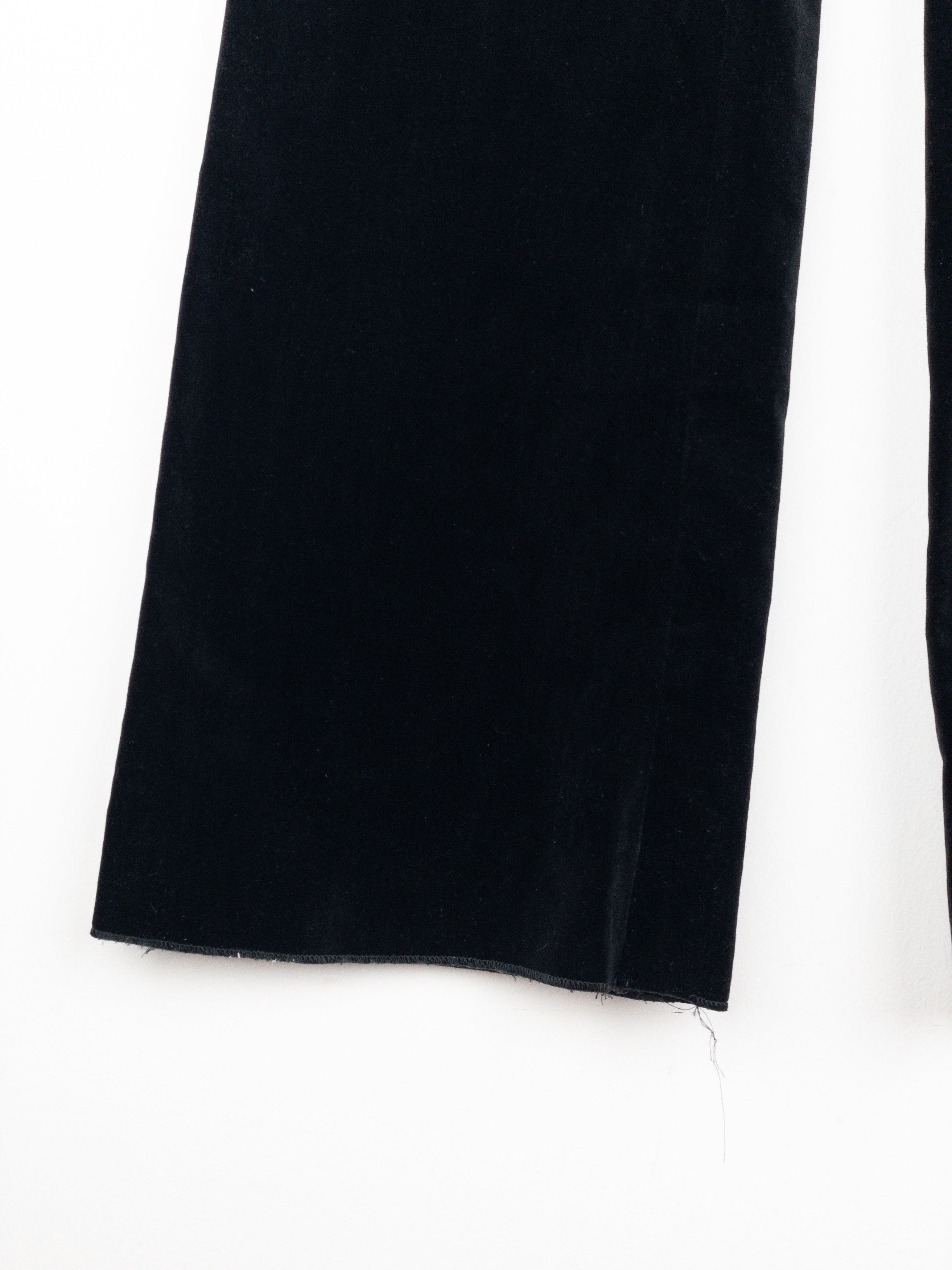 Gucci by Tom Ford 2000s Flared Velvet Pants Size 32" / US 10 / IT 46 - 6 Thumbnail