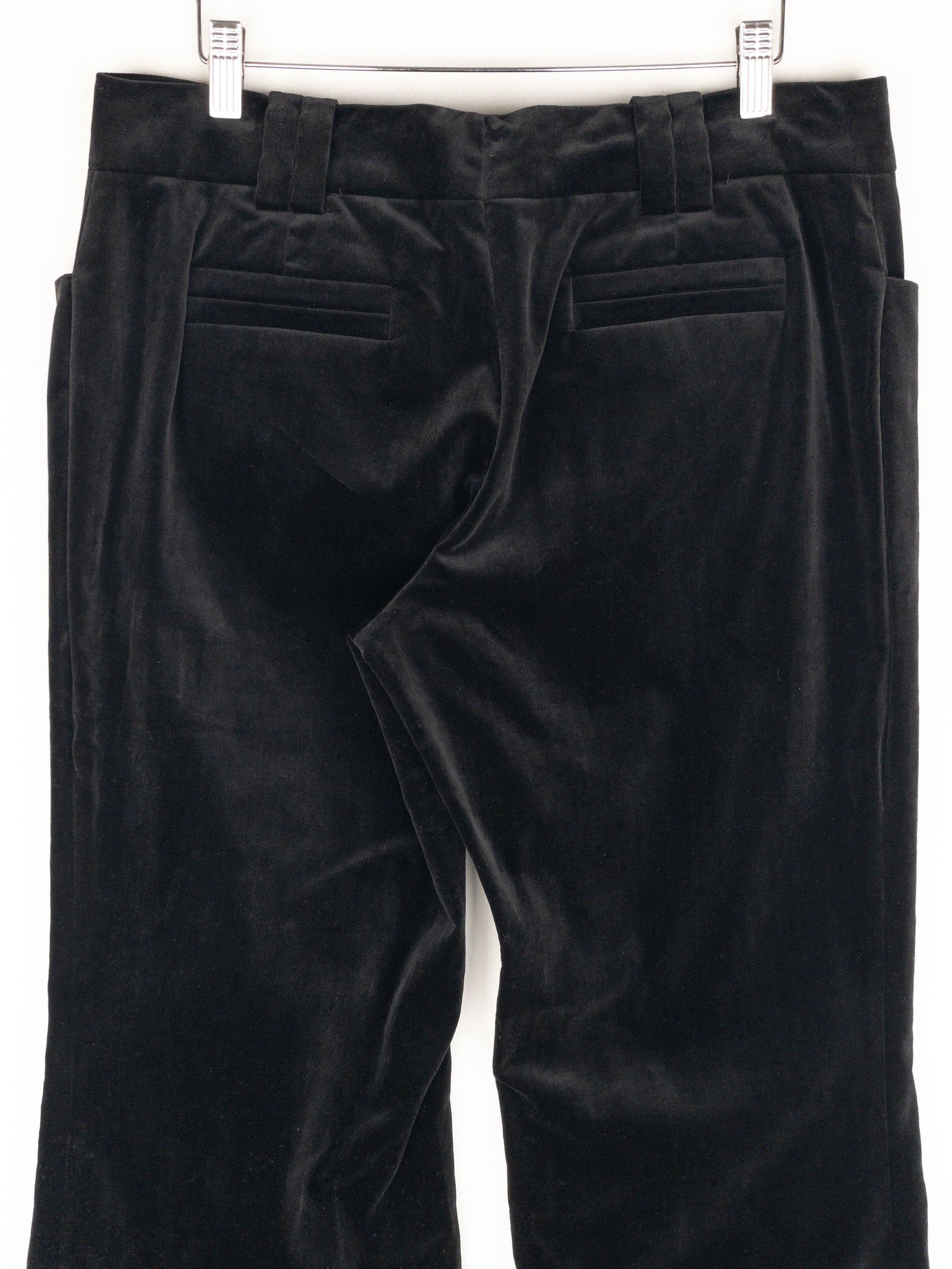 Gucci by Tom Ford 2000s Flared Velvet Pants Size 32" / US 10 / IT 46 - 5 Thumbnail