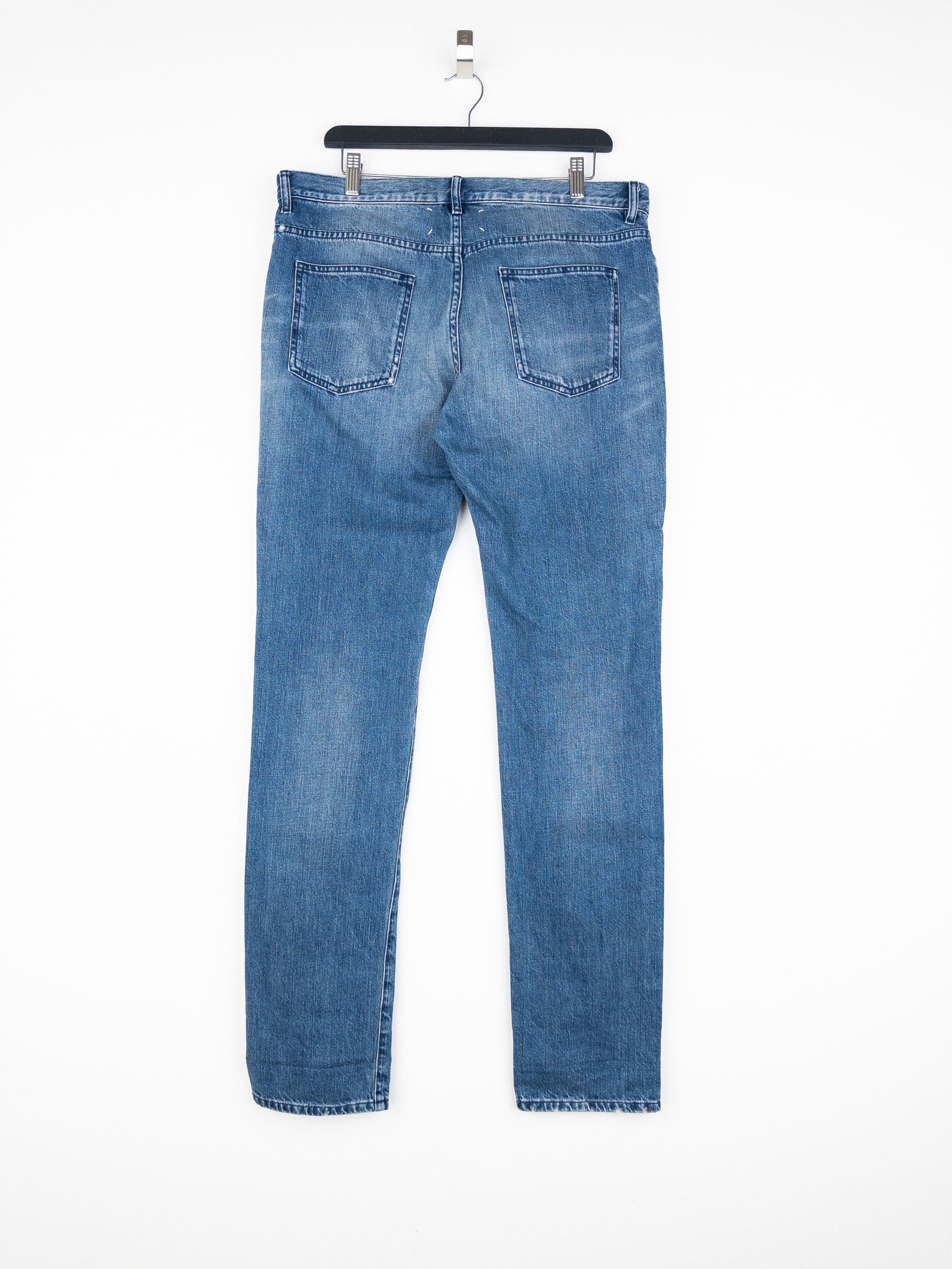 Maison Margiela Mid Wash Denim Jeans Size US 34 / EU 50 - 2 Thumbnail