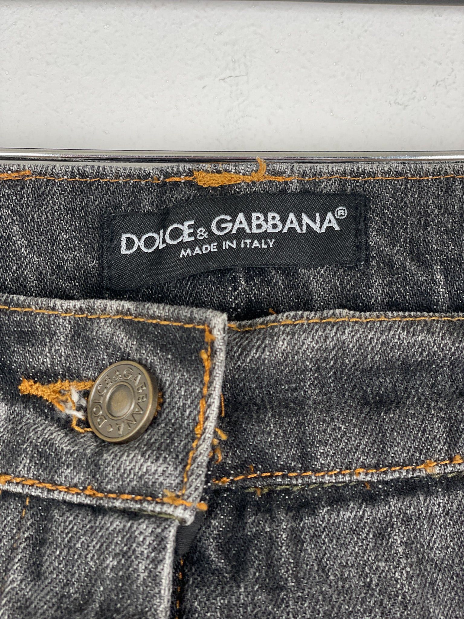 Dolce & Gabbana AW03 Bondage Harness Denim Jeans Size US 38 / EU 54 - 18 Thumbnail