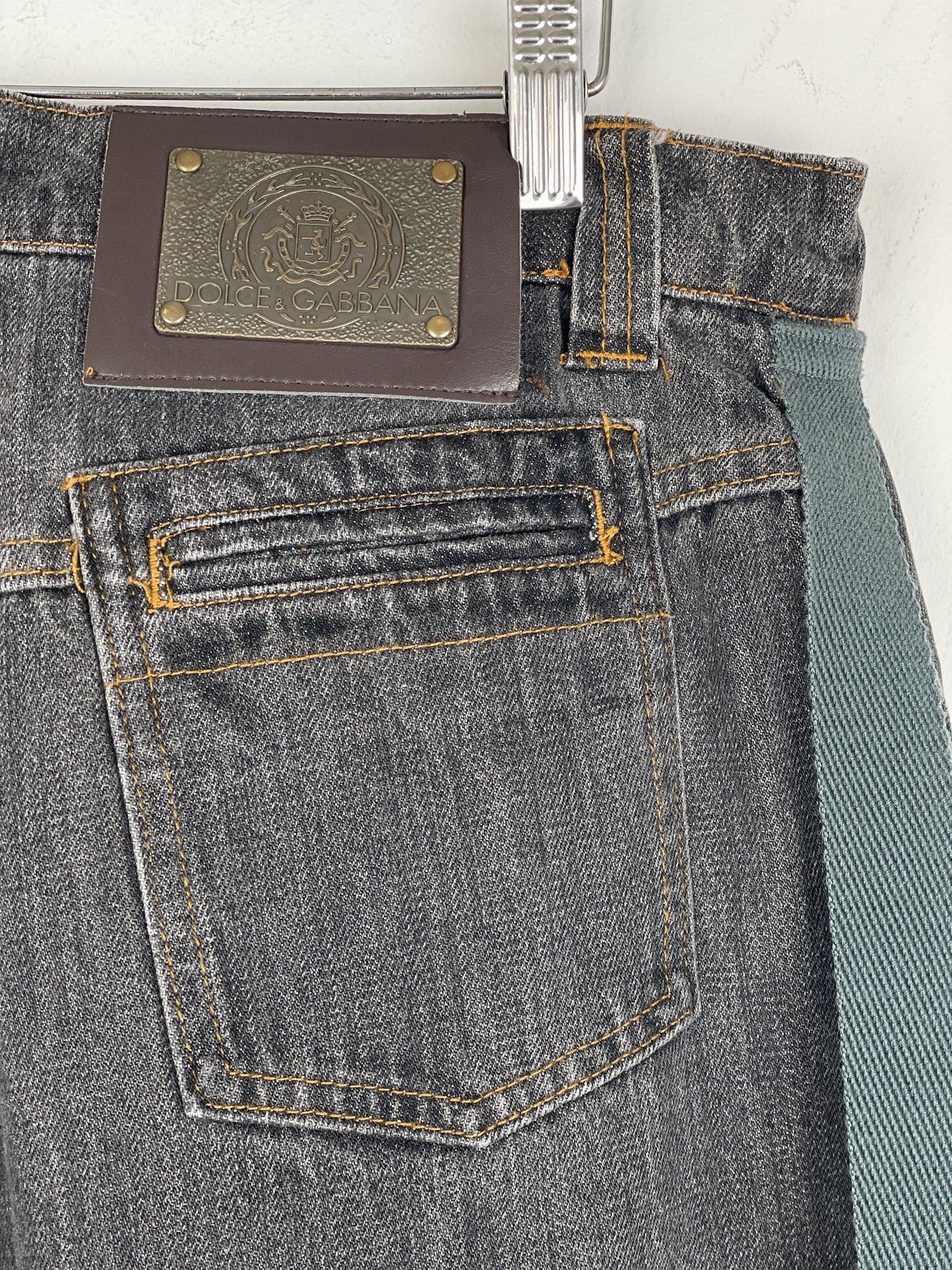 Dolce & Gabbana AW03 Bondage Harness Denim Jeans Size US 38 / EU 54 - 14 Thumbnail