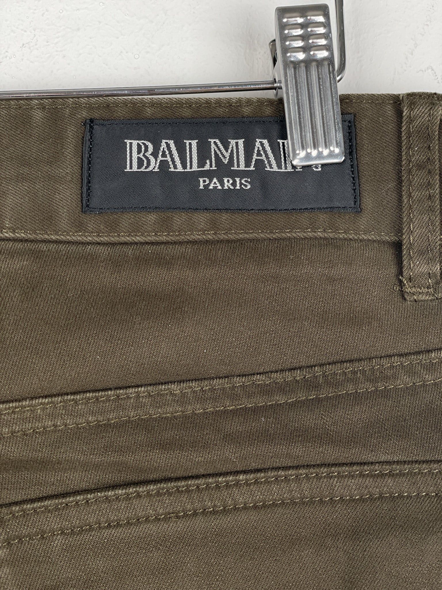 Balmain SS11 Decarnin Biker Cargo Pants Size US 32 / EU 48 - 12 Thumbnail