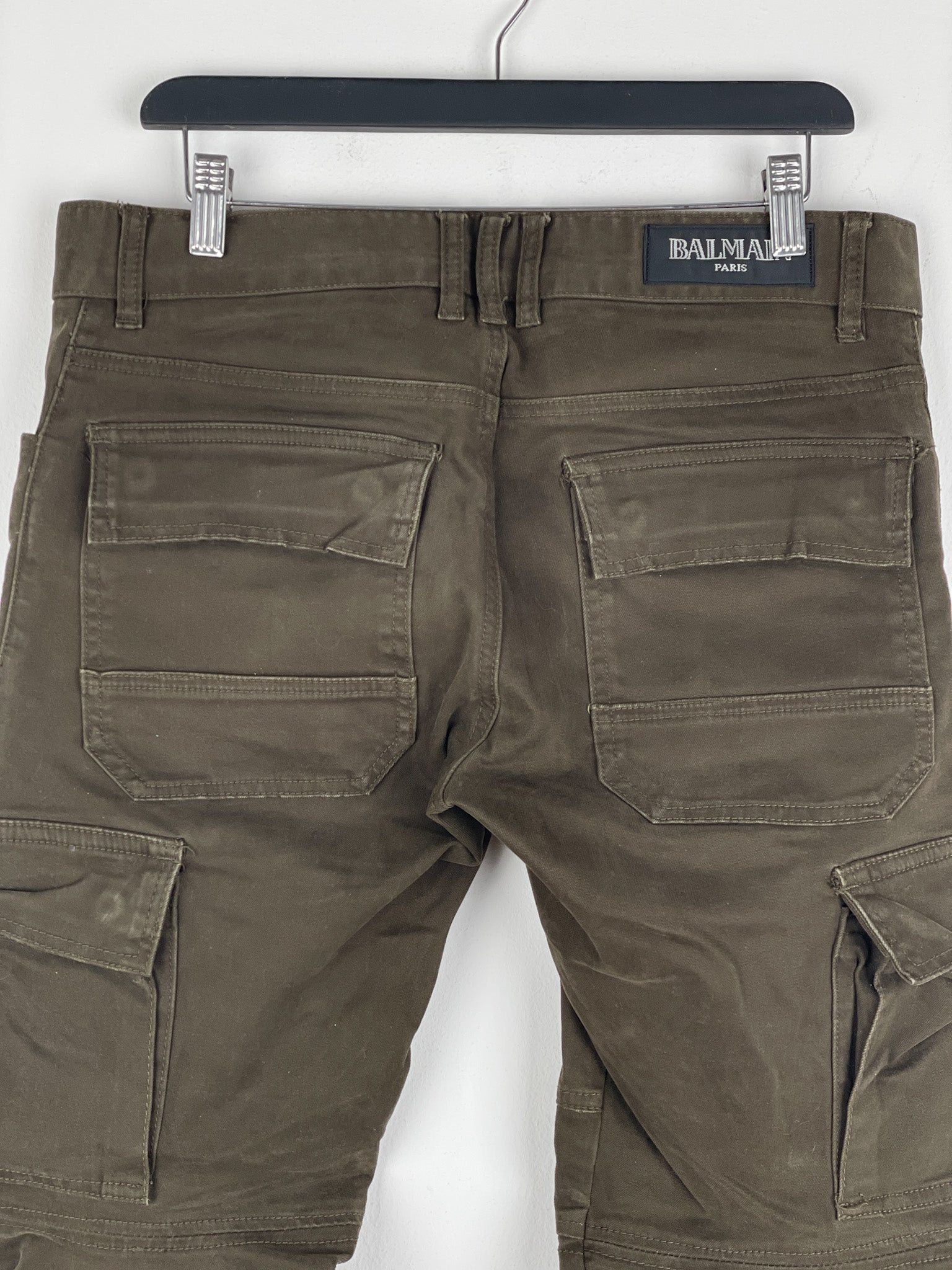 Balmain SS11 Decarnin Biker Cargo Pants Size US 32 / EU 48 - 8 Thumbnail