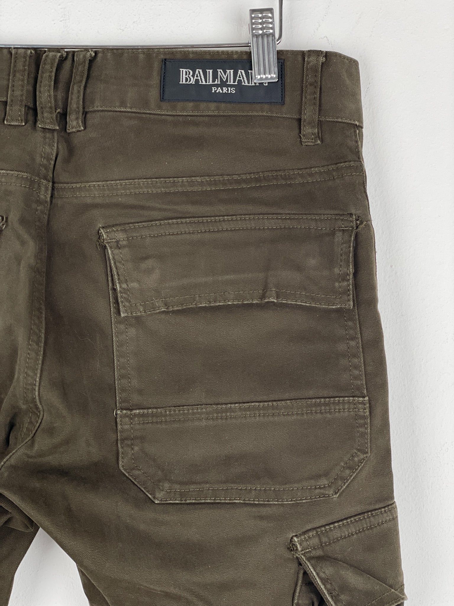 Balmain SS11 Decarnin Biker Cargo Pants Size US 32 / EU 48 - 10 Thumbnail