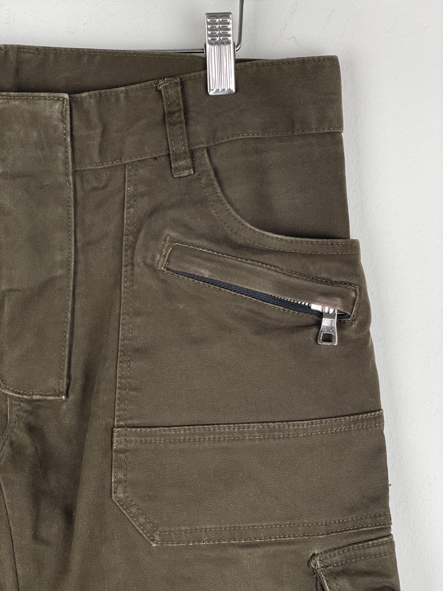 Balmain SS11 Decarnin Biker Cargo Pants Size US 32 / EU 48 - 5 Thumbnail
