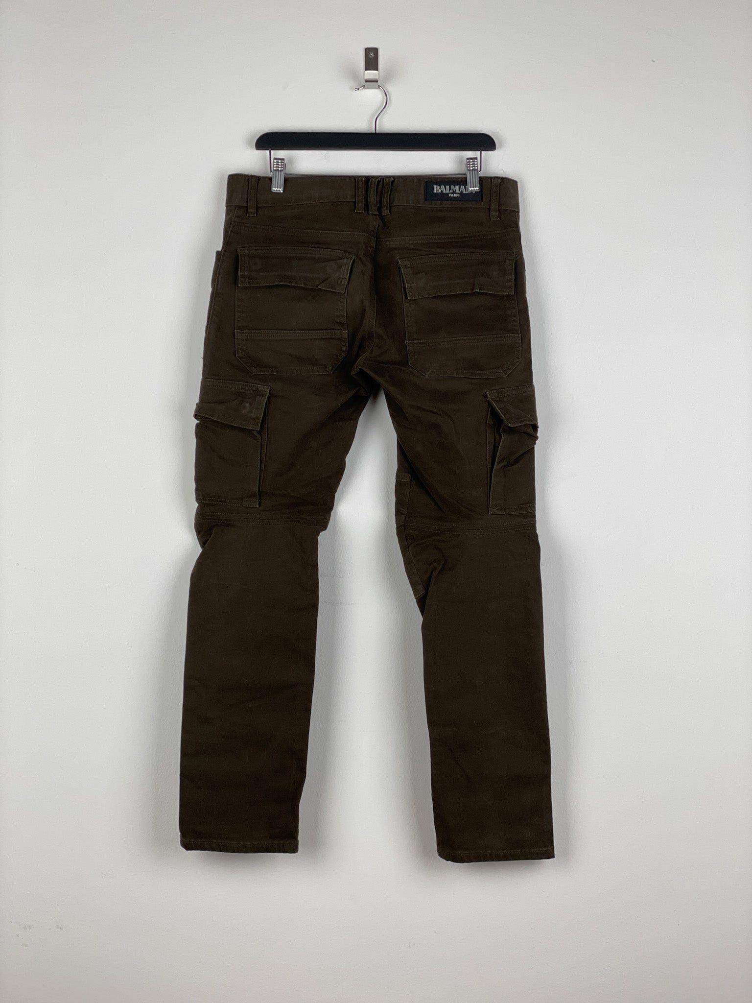 Balmain SS11 Decarnin Biker Cargo Pants Size US 32 / EU 48 - 2 Thumbnail