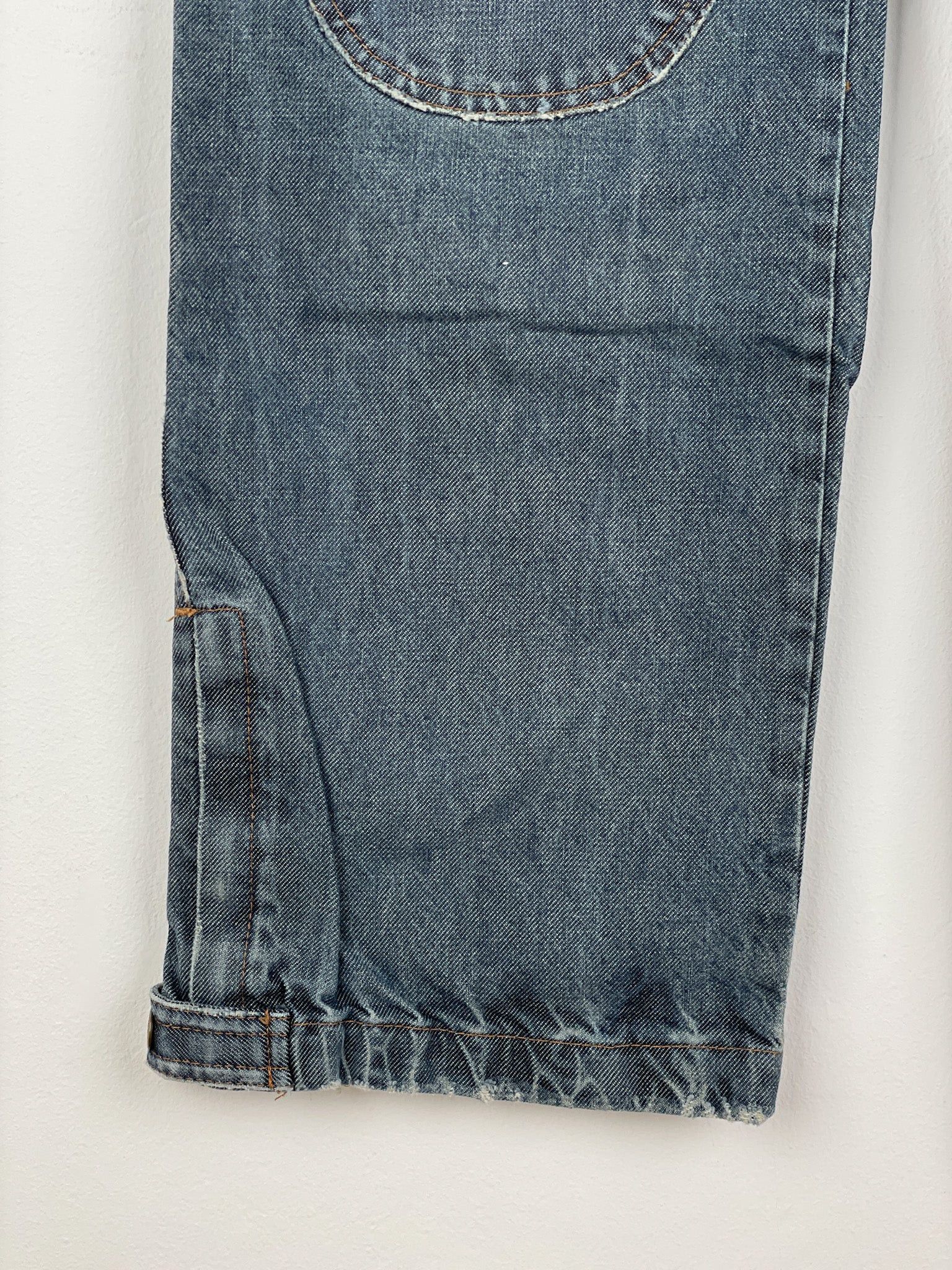 Dolce & Gabbana AW03 Double-Knee Denim Cargo Pants Size US 31 - 8 Thumbnail
