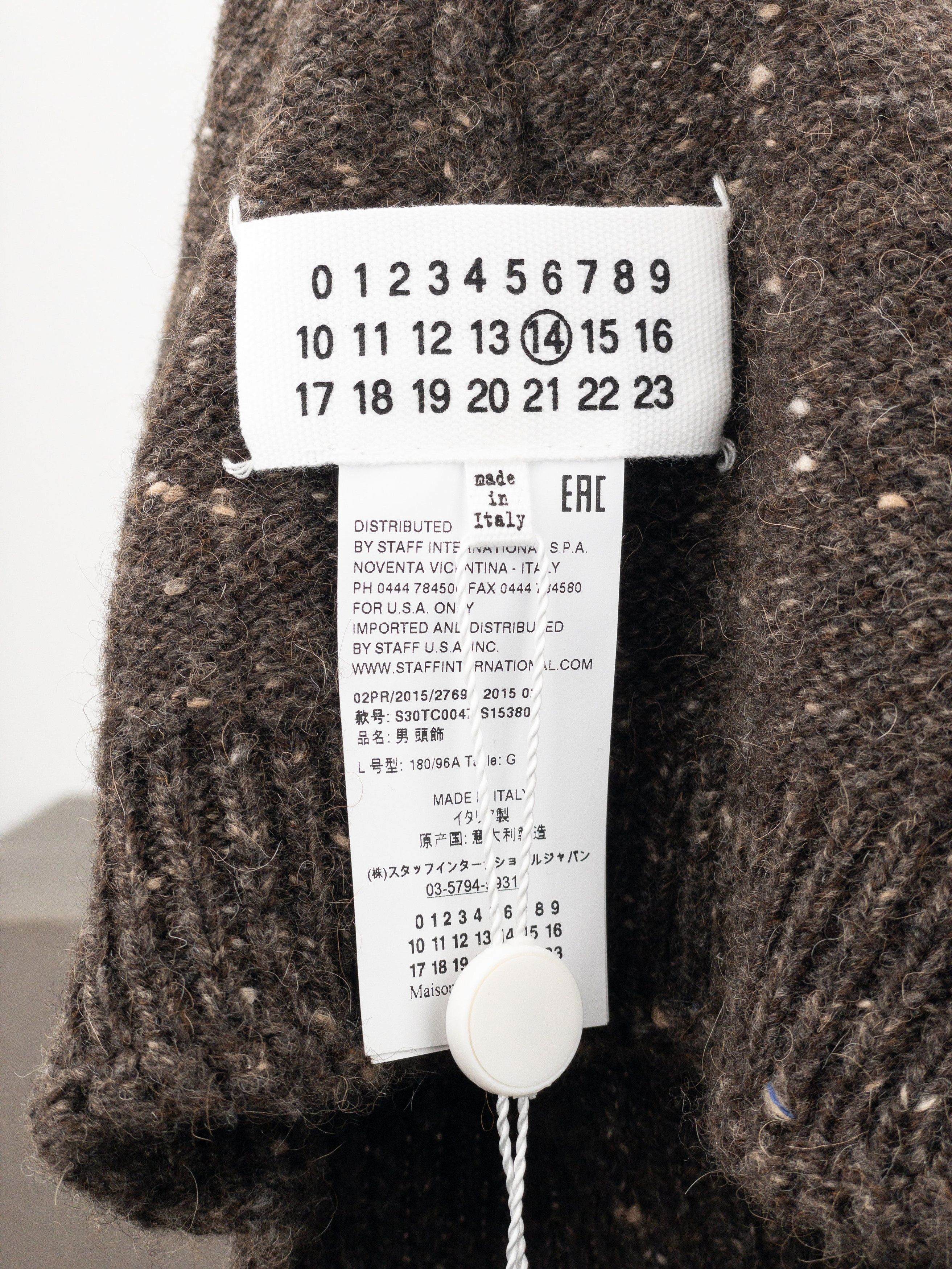 Maison Margiela AW17 Knit Beanie Size ONE SIZE - 5 Thumbnail