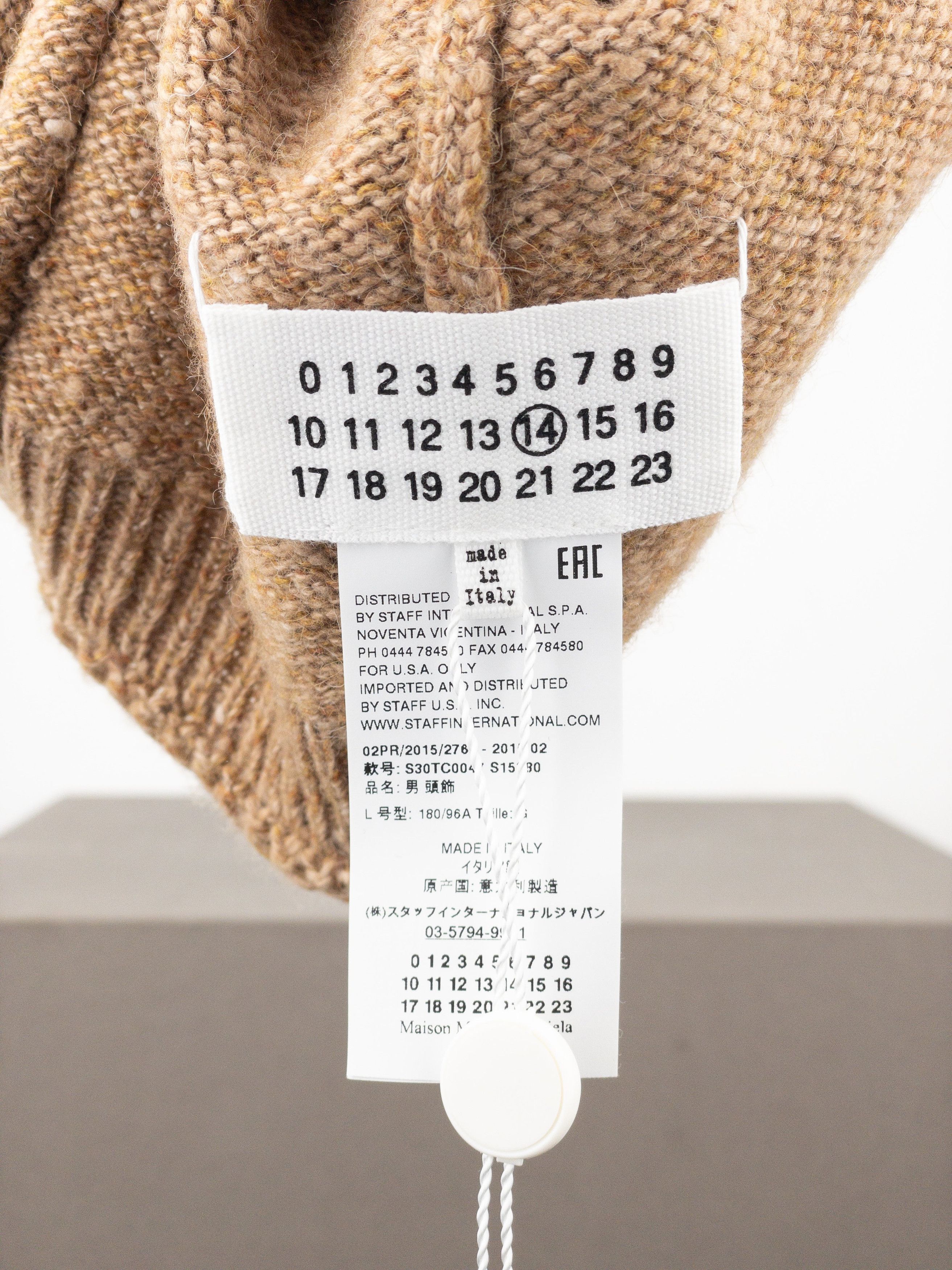 Maison Margiela AW17 Knit Beanie Size ONE SIZE - 4 Thumbnail