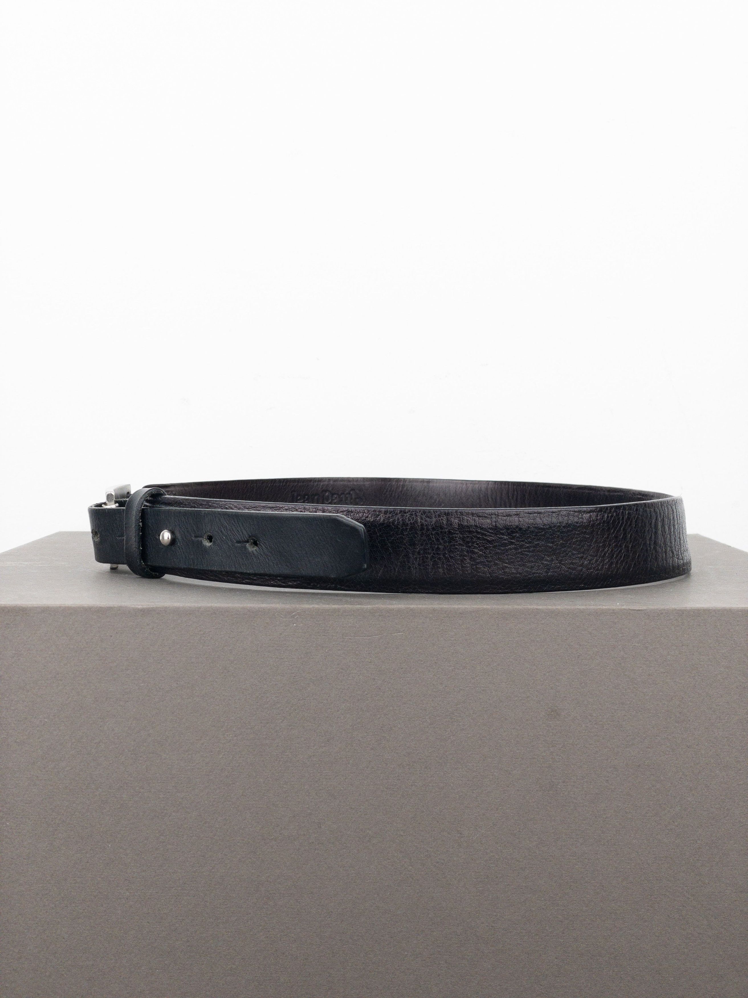 Jean Paul Gaultier 1990s Logo Buckle Belt Size ONE SIZE - 3 Thumbnail