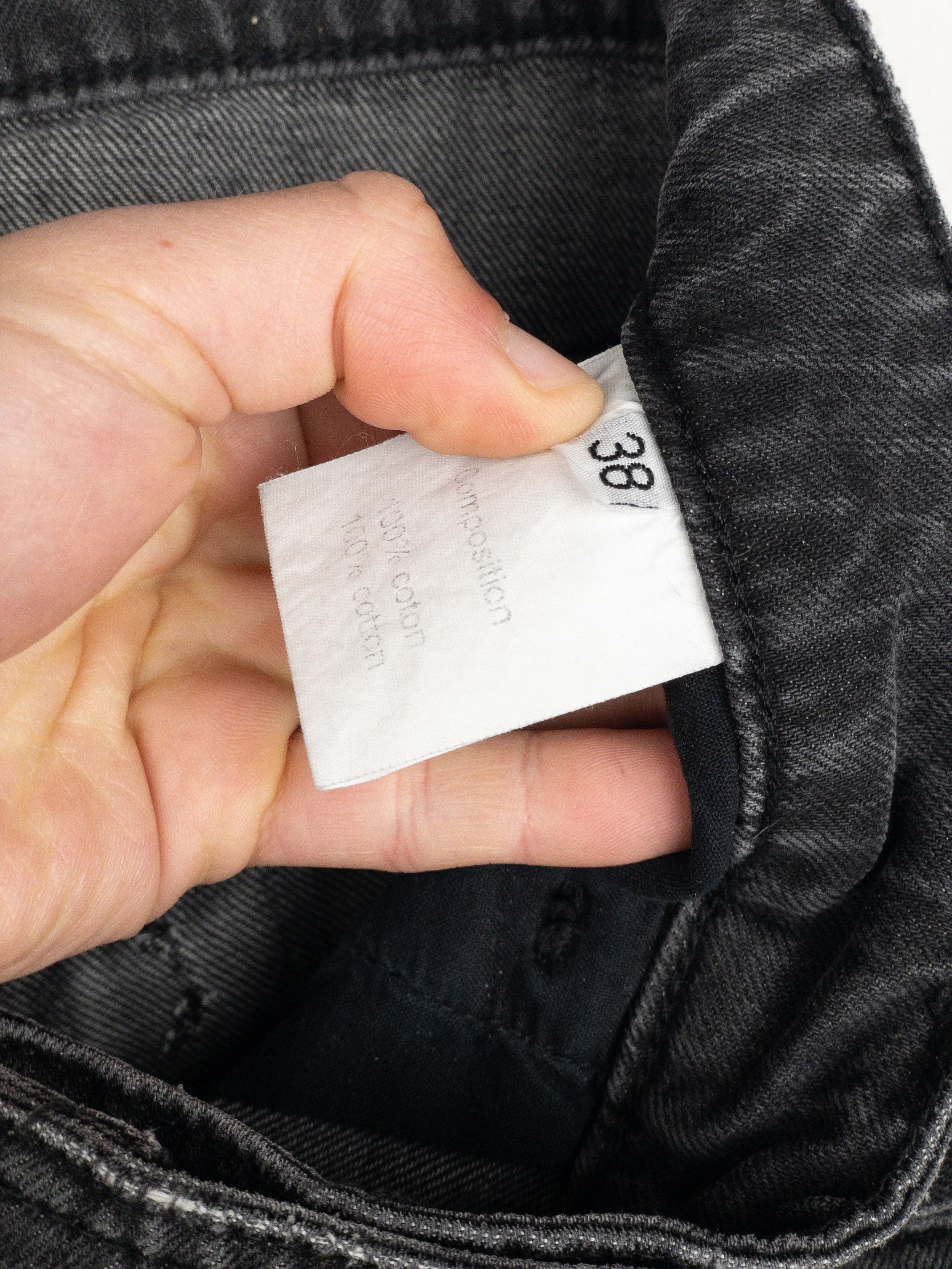 Balmain by Decarnin AW10 Flared Napoleon Biker Denim Jeans Size 27" / US 4 / IT 40 - 8 Thumbnail