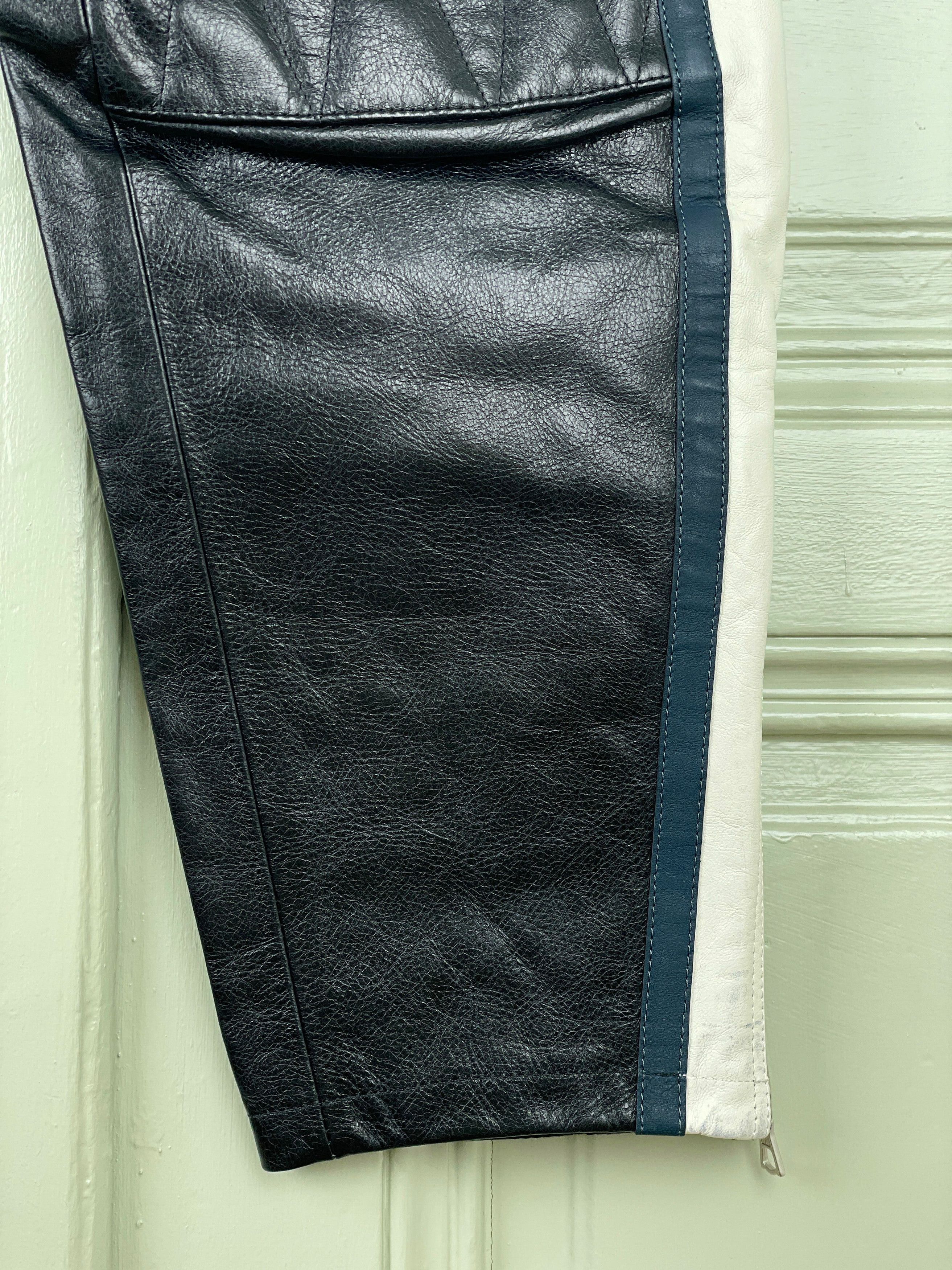 Dries Van Noten AW05 Leather Biker Pants Size US 32 / EU 48 - 7 Thumbnail