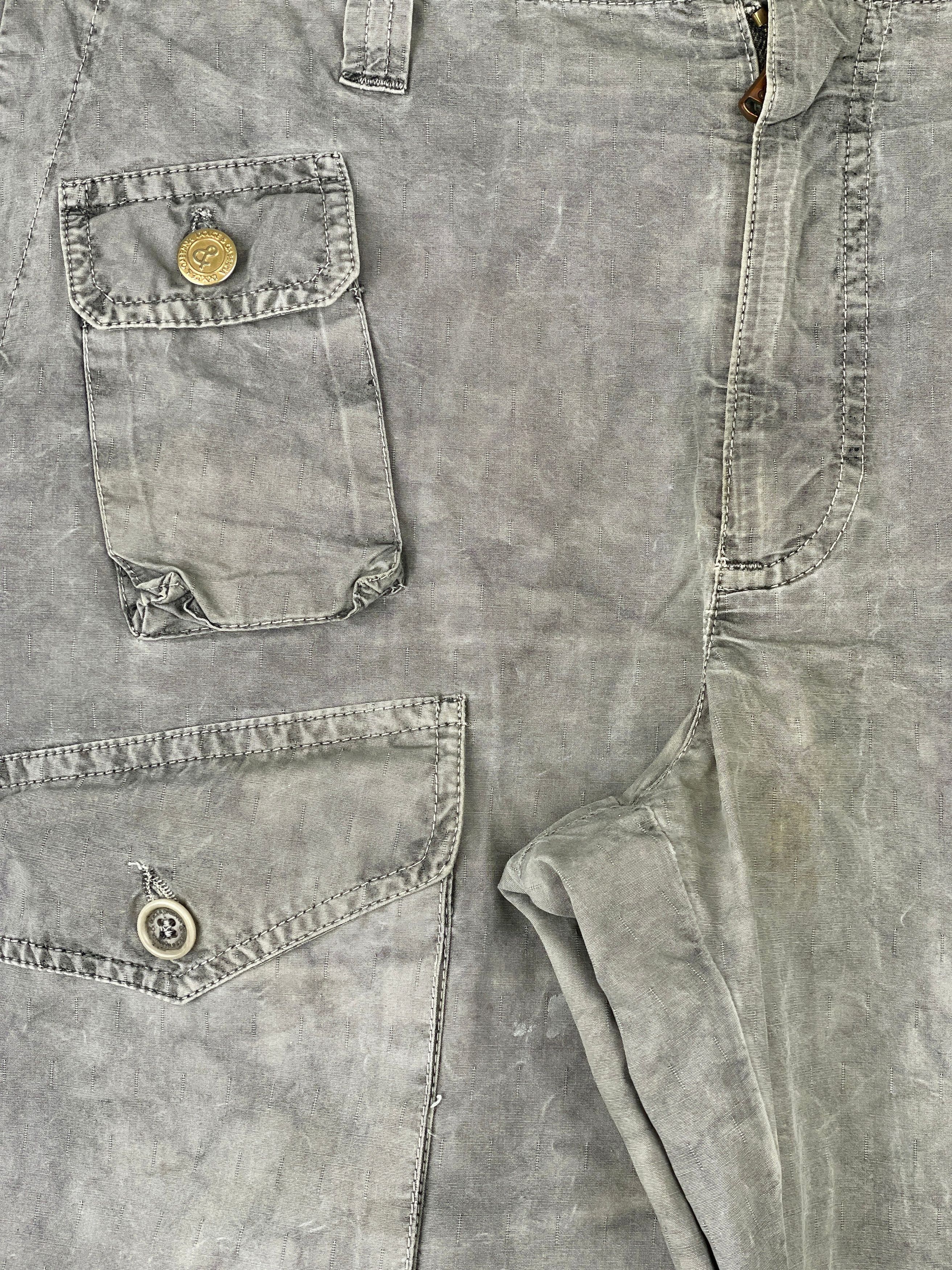 Dolce & Gabbana Stonewash Multi-Pocket Military Cargo Pants Size US 38 / EU 54 - 5 Thumbnail