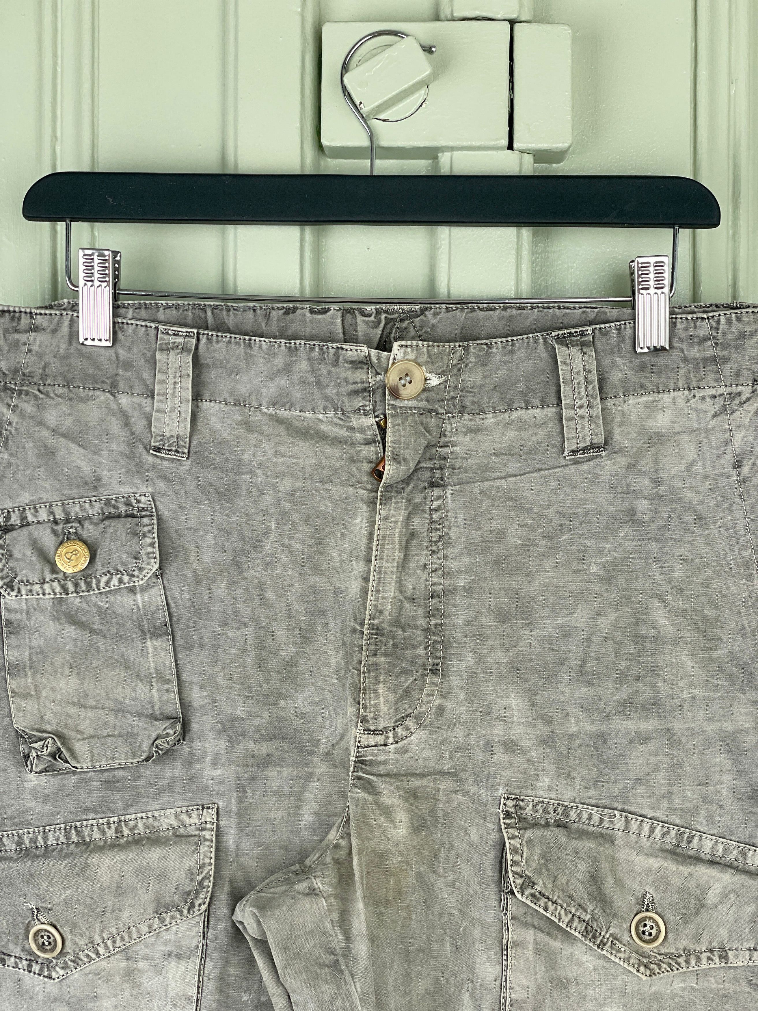 Dolce & Gabbana Stonewash Multi-Pocket Military Cargo Pants Size US 38 / EU 54 - 3 Thumbnail