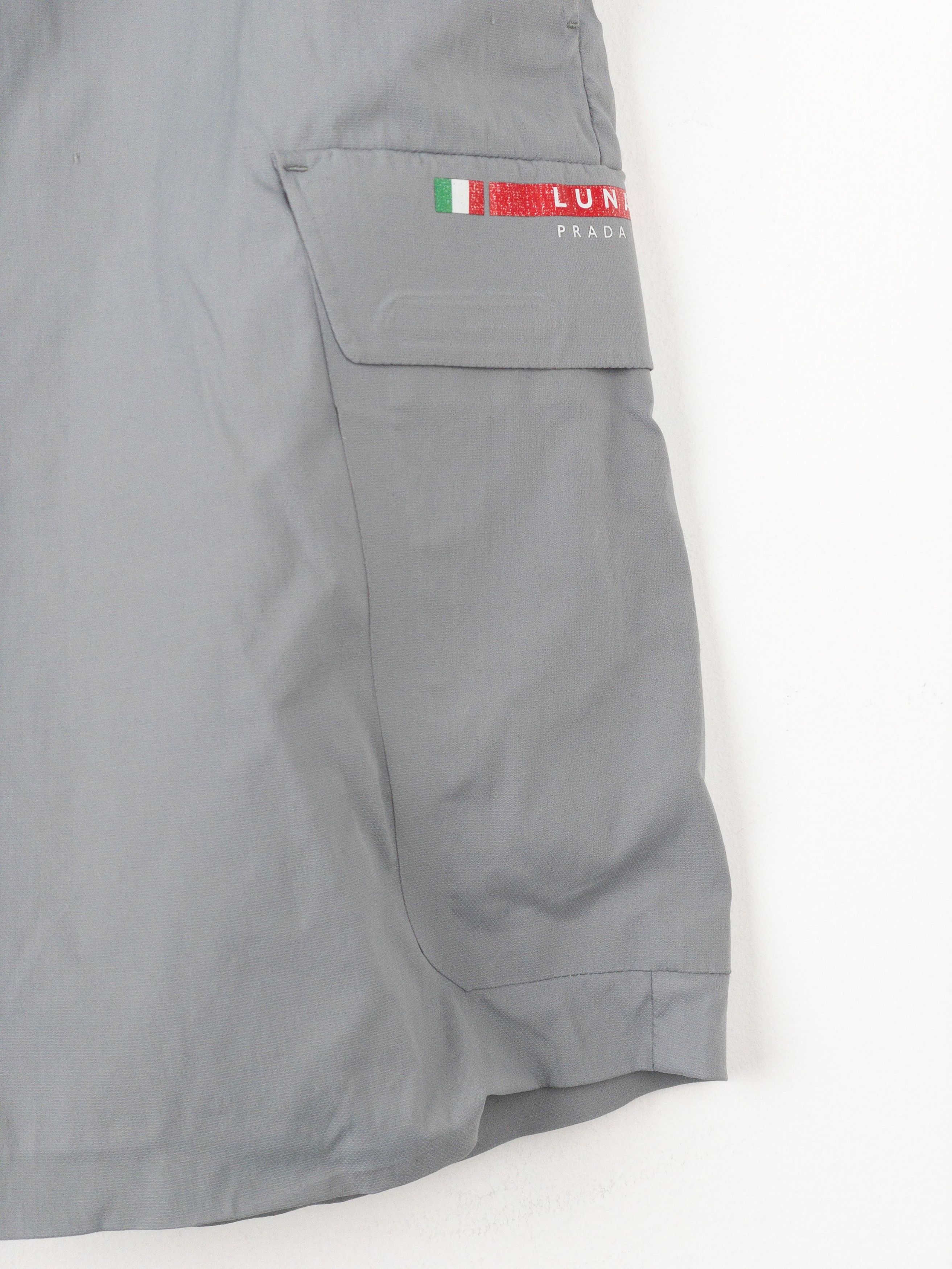 Prada Luna Rossa 2023 American Cup Sailing Cargo Shorts Size US 30 / EU 46 - 6 Thumbnail