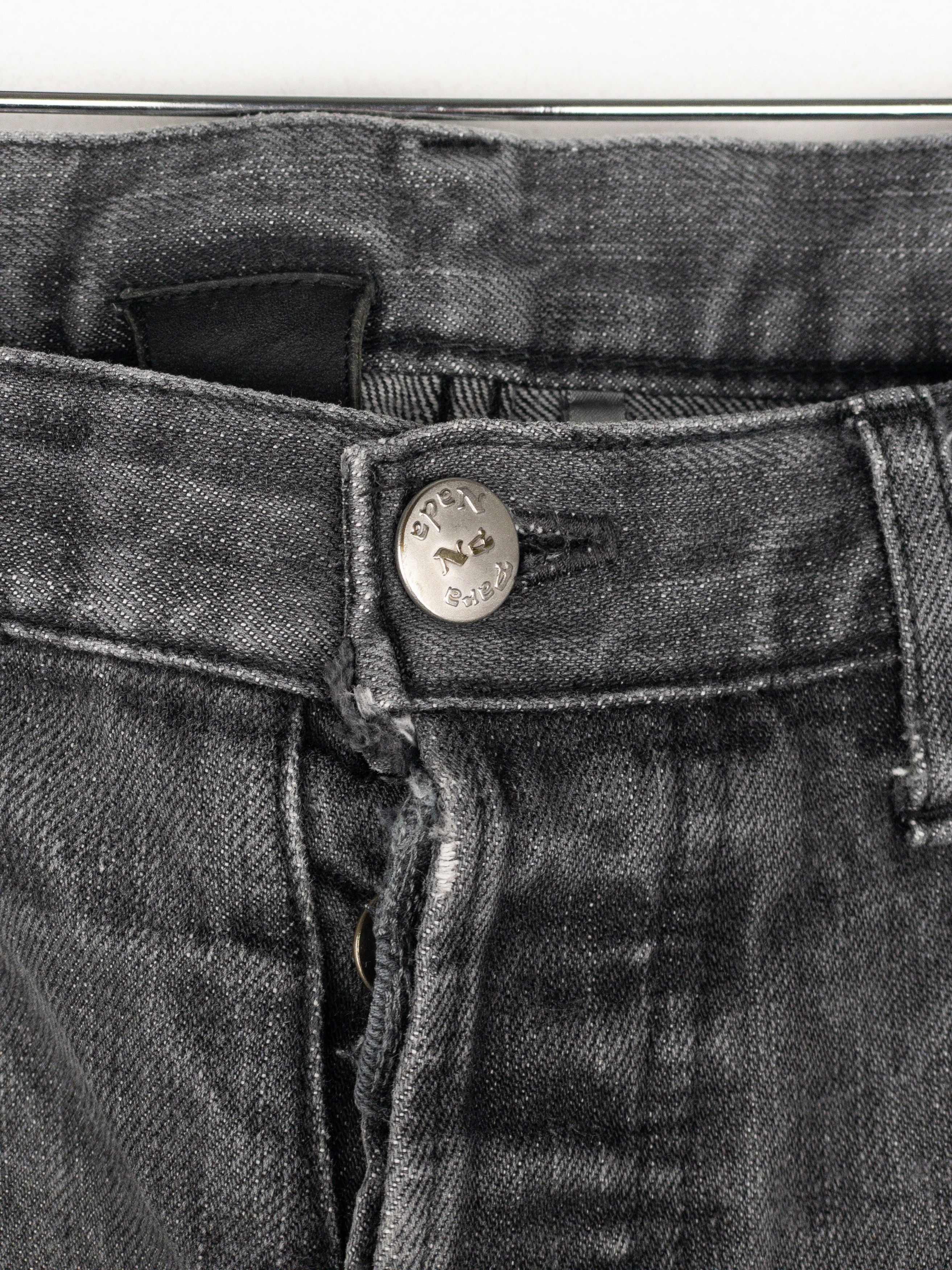 Dior Homme by Hedi Slimane Repaired Denim Jeans Size US 30 / EU 46 - 7 Thumbnail