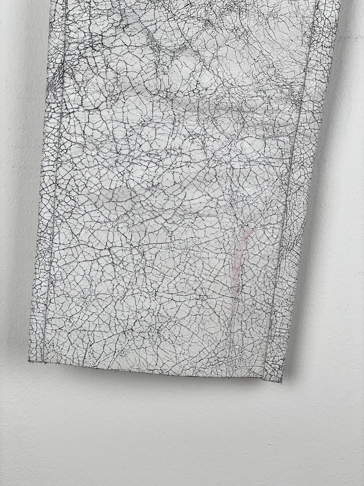 Maison Margiela AW16 Cracked White Paint Leather Pants Size US 30 / EU 46 - 8 Thumbnail
