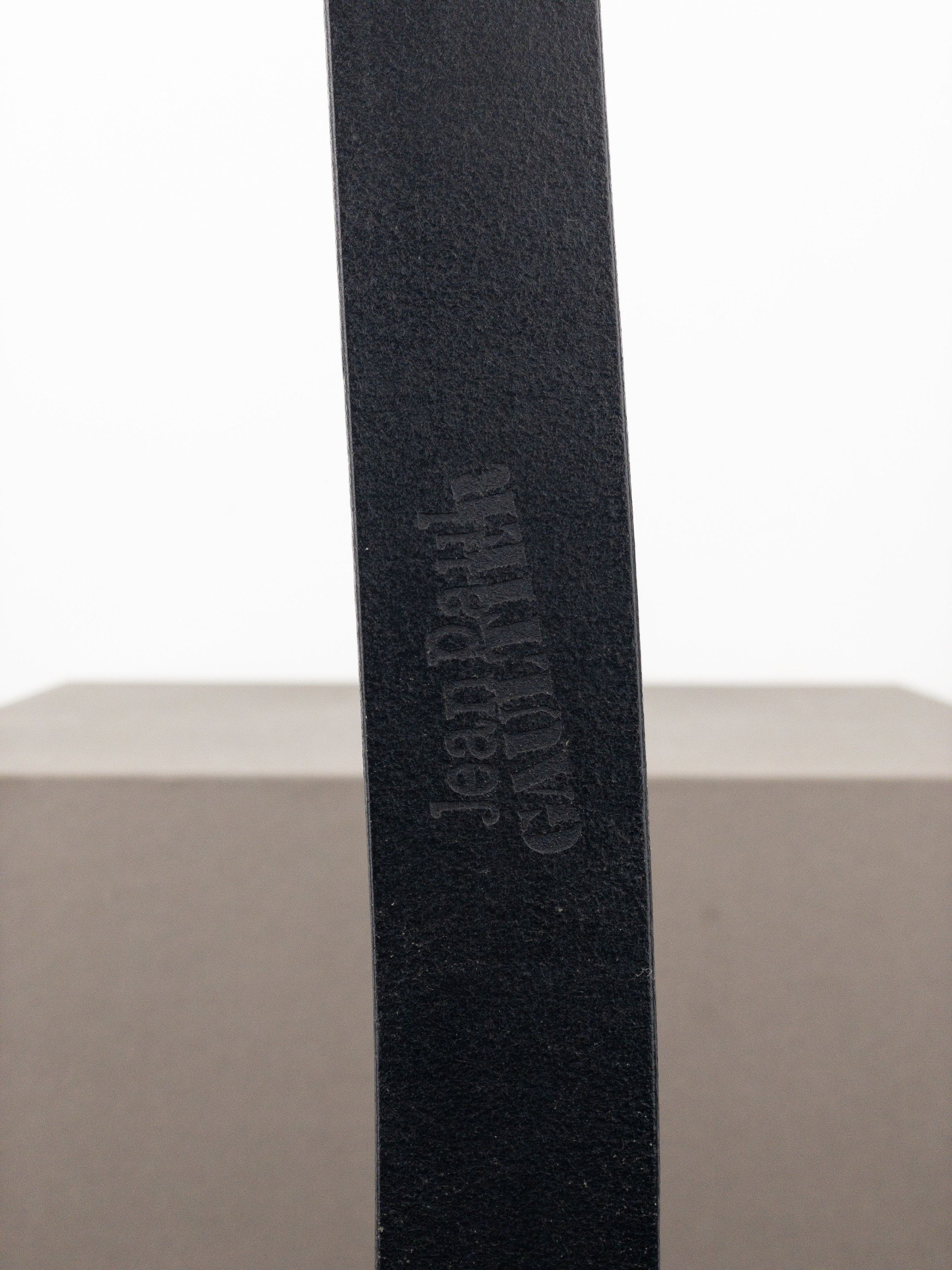 Jean Paul Gaultier 90s Logo Buckle Belt Size ONE SIZE - 6 Thumbnail