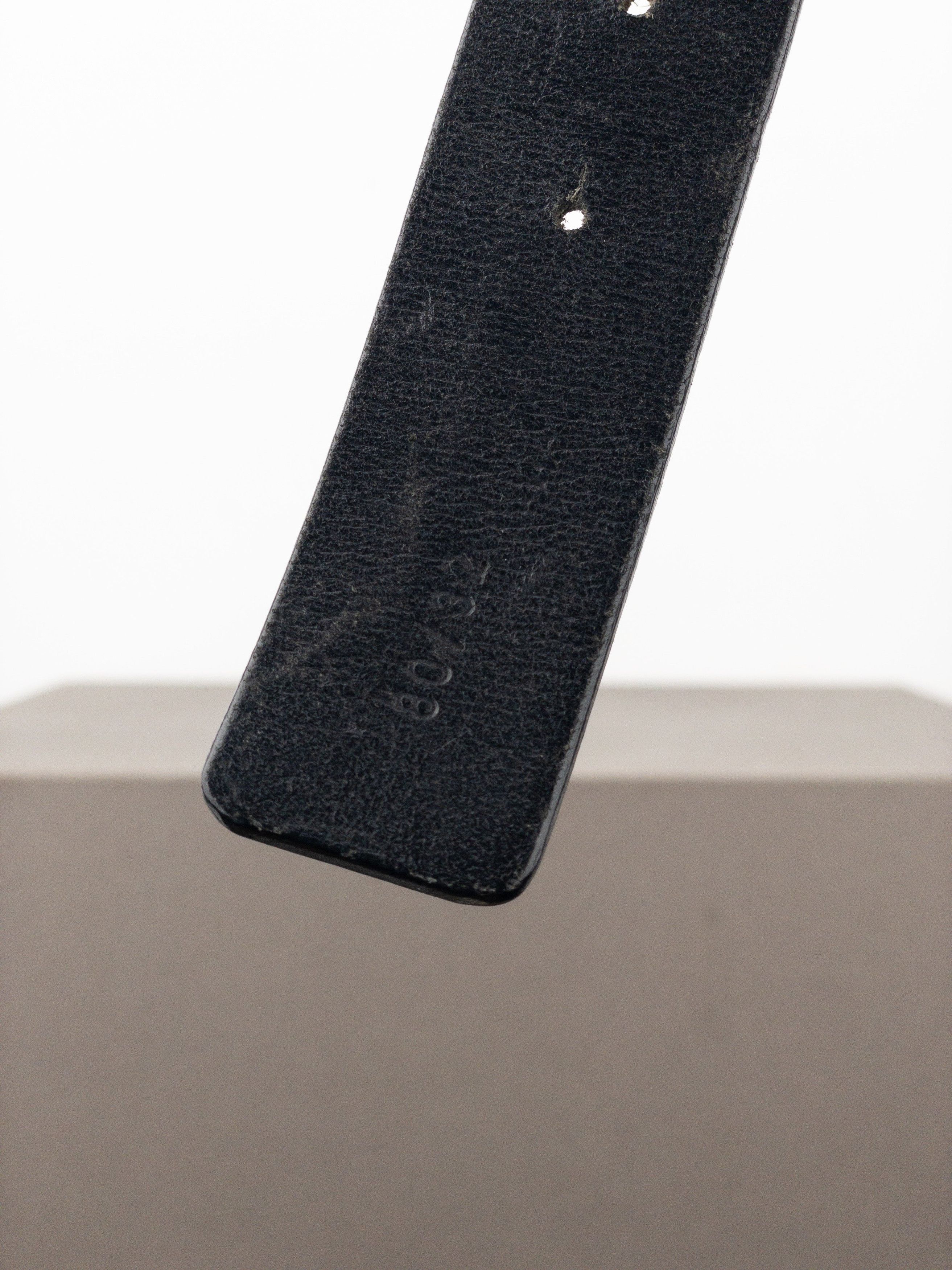 Jean Paul Gaultier 90s Logo Buckle Belt Size ONE SIZE - 7 Thumbnail