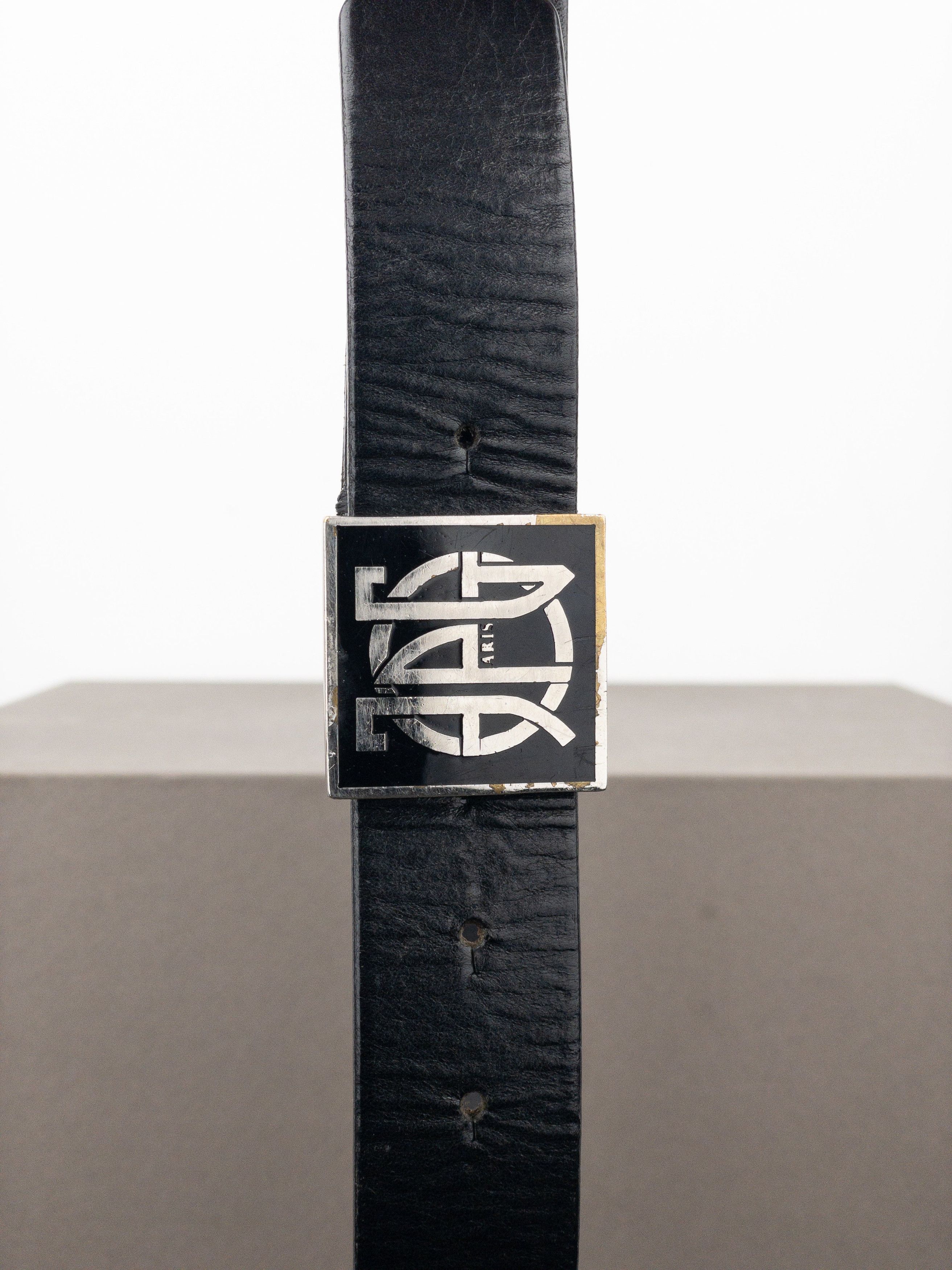 Jean Paul Gaultier 90s Logo Buckle Belt Size ONE SIZE - 5 Thumbnail