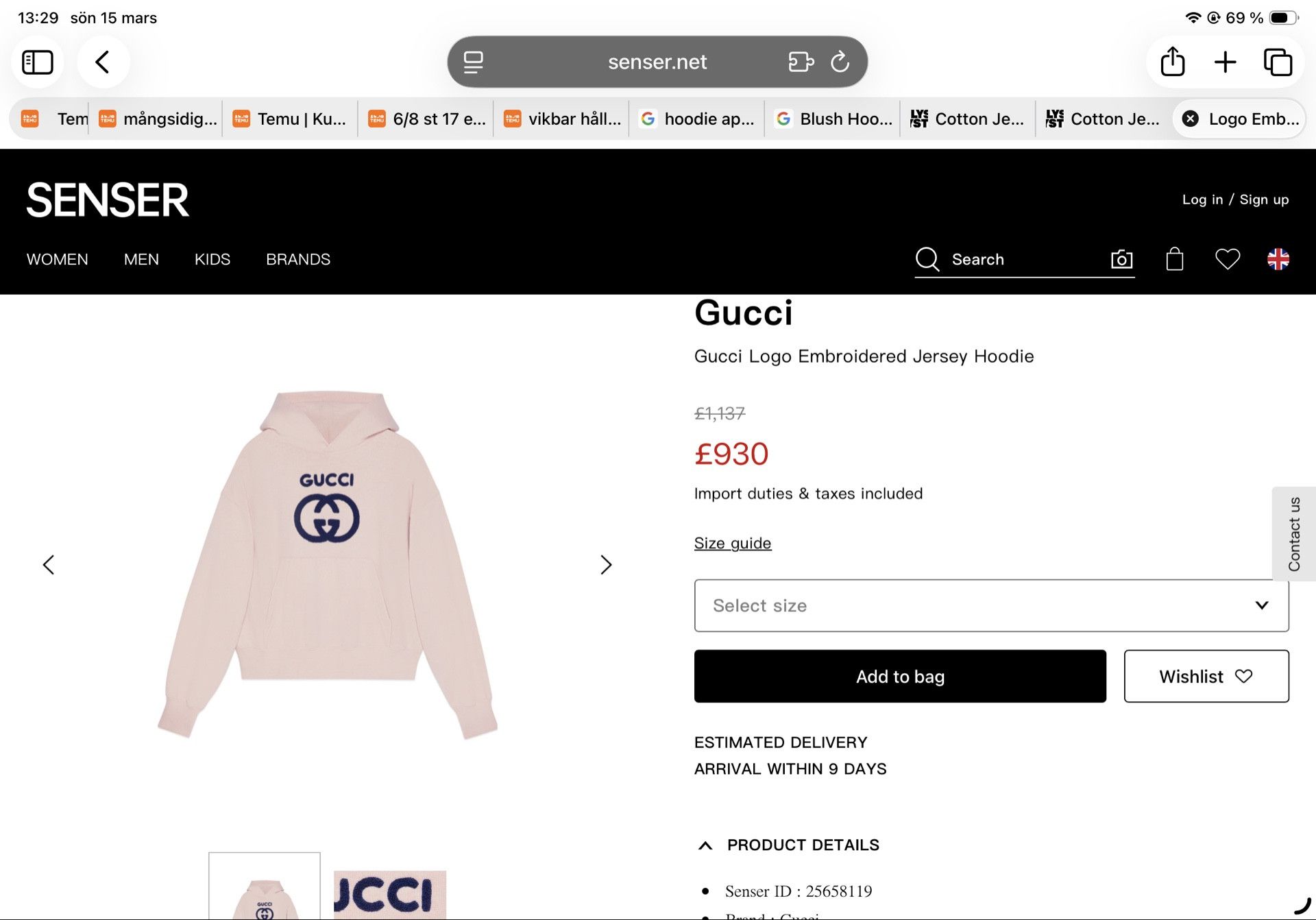 Gucci Gucci Hoodie Size XS / US 0-2 / IT 36-38 - 3 Thumbnail