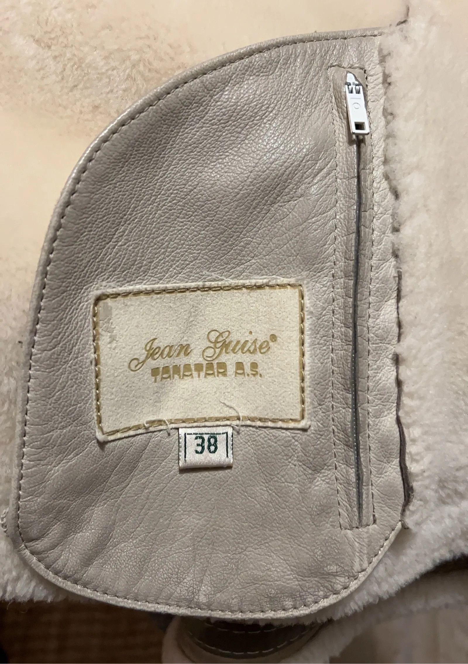 Jean Jean Guise Leather Jacket Size S / US 4 / IT 40 - 8 Thumbnail