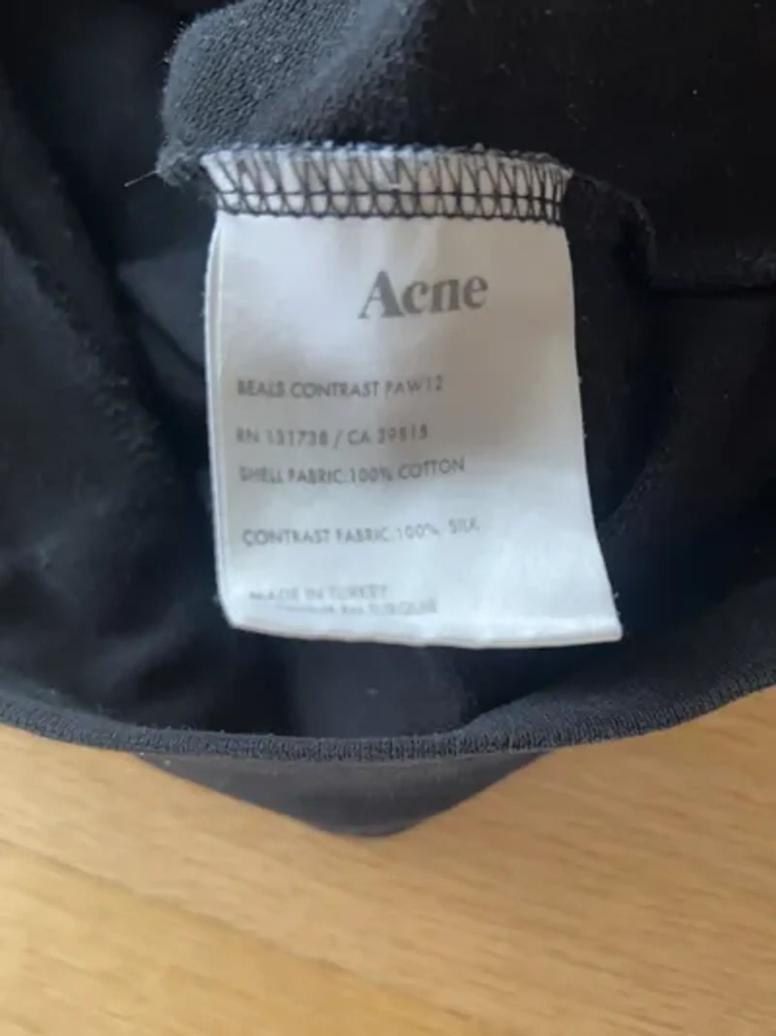 Acne Studios Acne Studios Beals Contrast Sweatshirt Size S / US 4 / IT 40 - 3 Thumbnail