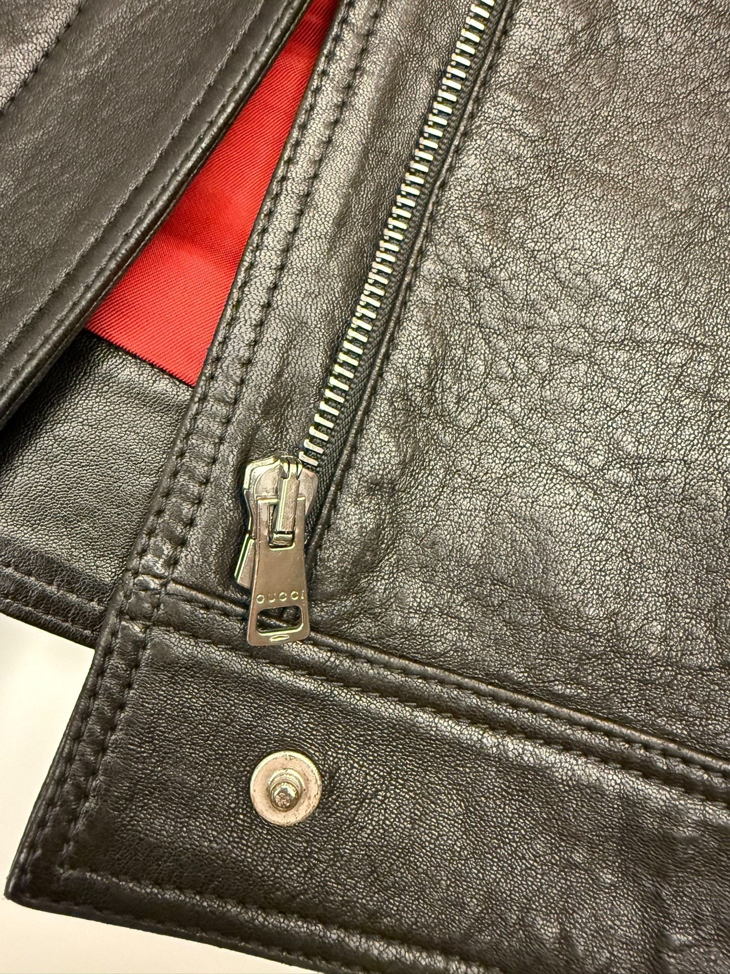 Gucci Gucci Leather Jacket Size US XXS / EU 40 Size US XXS / EU 40 - 6 Thumbnail