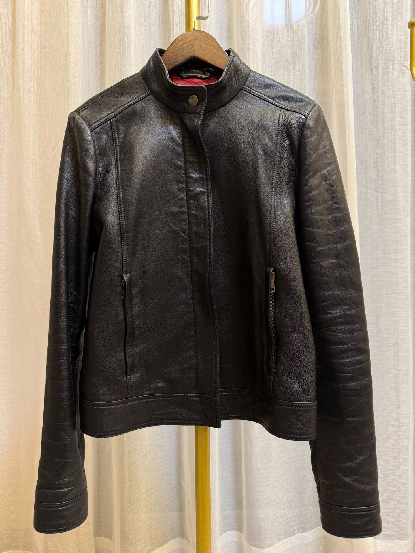 Gucci Gucci Leather Jacket Size US XXS / EU 40 Size US XXS / EU 40 - 2 Thumbnail