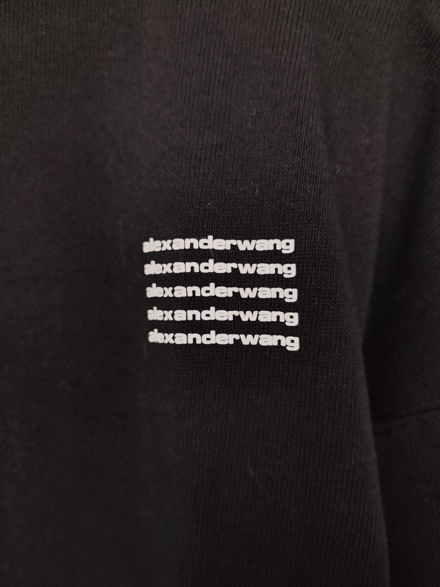 Alexander Wang Alexander Wang Logo Knit Mini Dress Size S Size S / US 4 / IT 40 - 6 Thumbnail