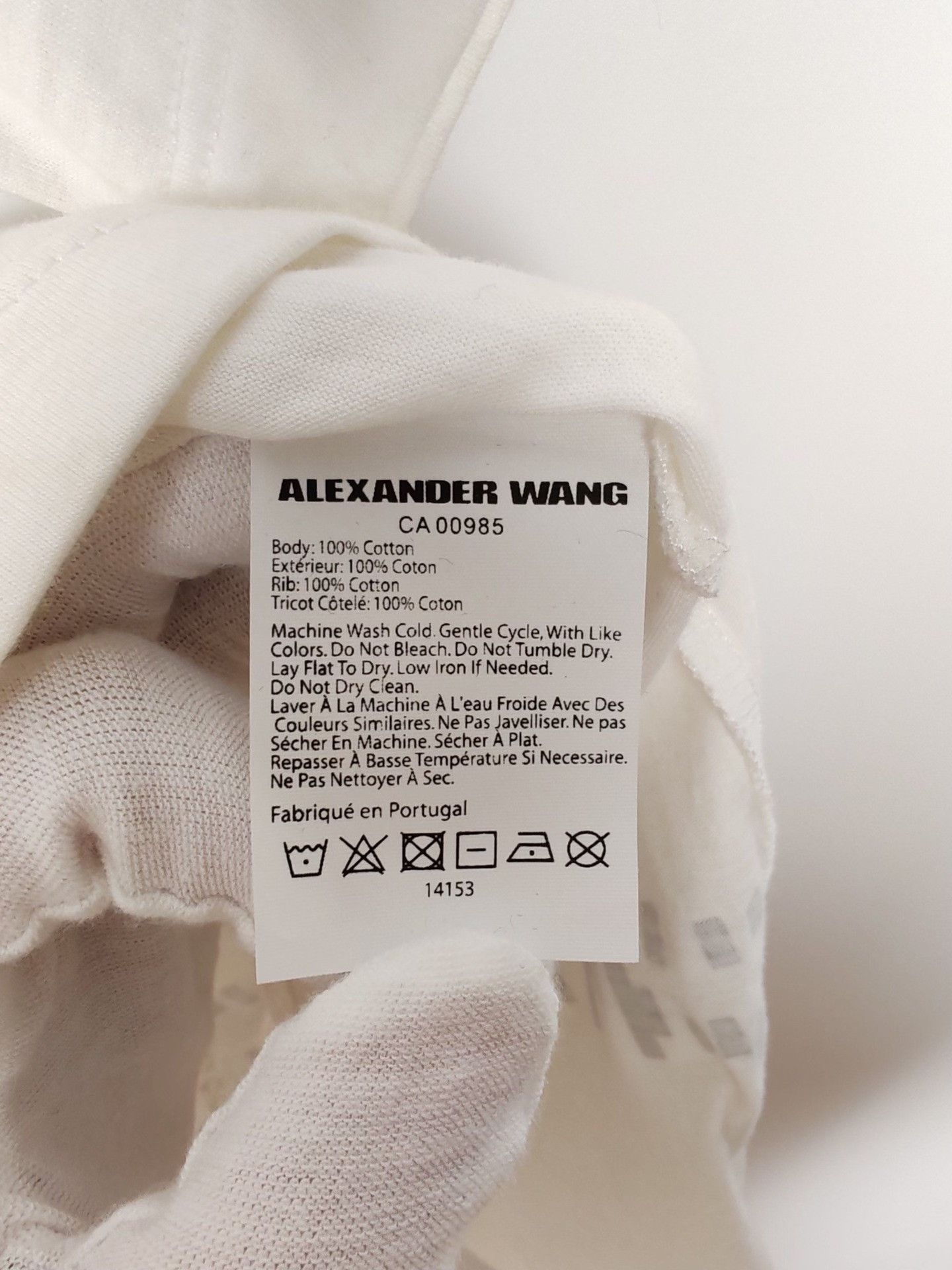 Alexander Wang Alexander Wang Graphic T-Shirt Size XS Size XS / US 0-2 / IT 36-38 - 8 Thumbnail