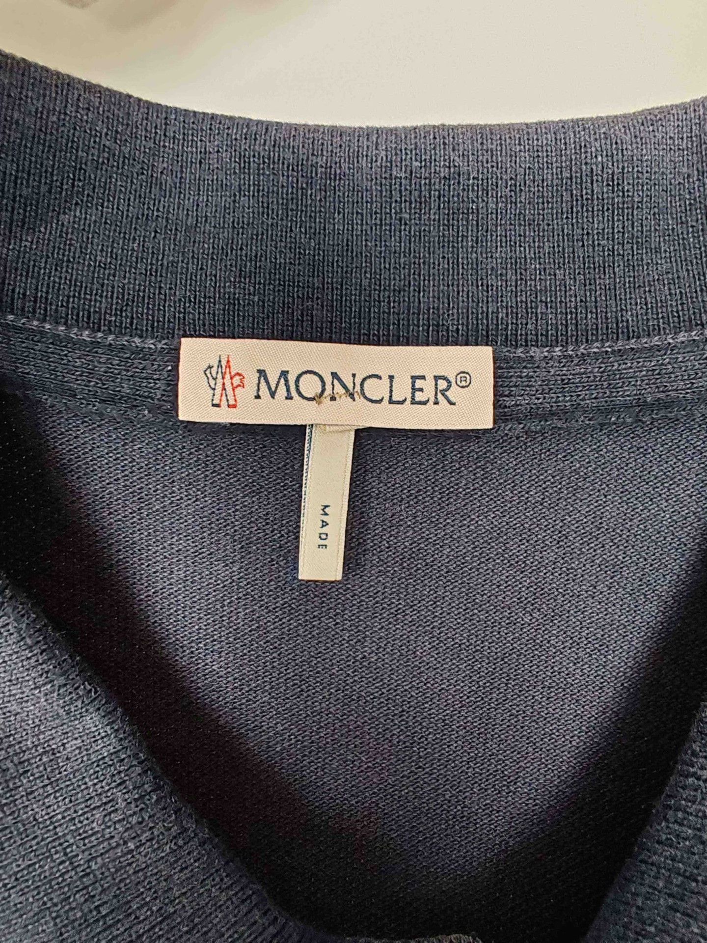 Moncler Moncler Logo Polo Shirt Size M Size US M / EU 48-50 / 2 - 4 Thumbnail