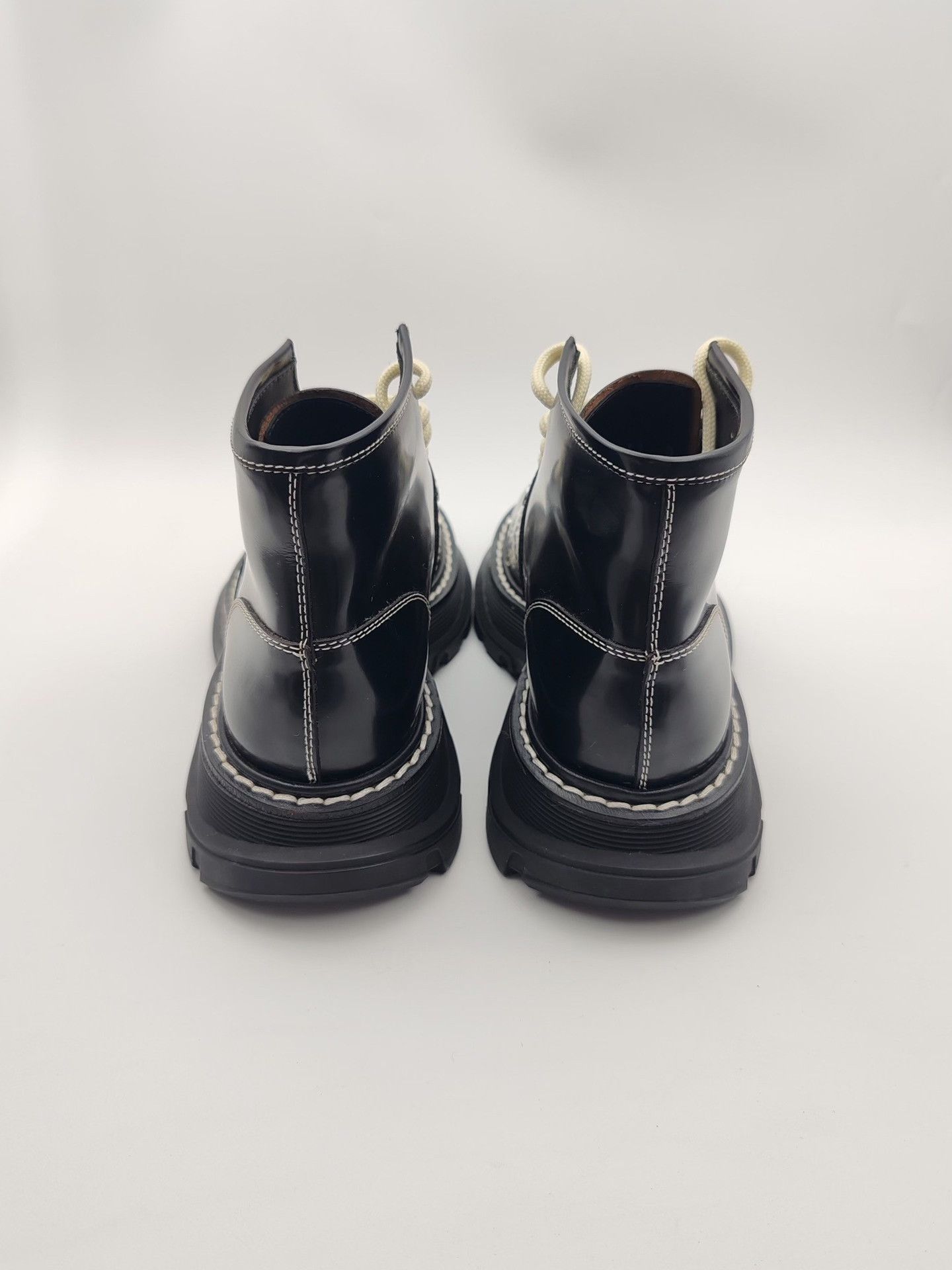 Alexander McQueen Alexander McQueen Leather Lace Up Boots Size 37 Size US 7 / IT 37 - 5 Thumbnail