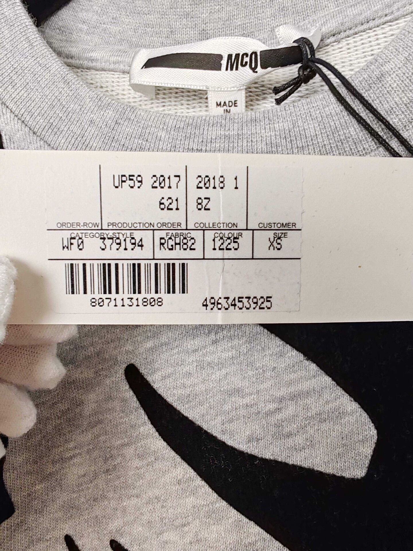 Alexander McQueen Alexander McQueen Swallow Print Sweatshirt Dress Size XS Size XS / US 0-2 / IT 36-38 - 5 Thumbnail