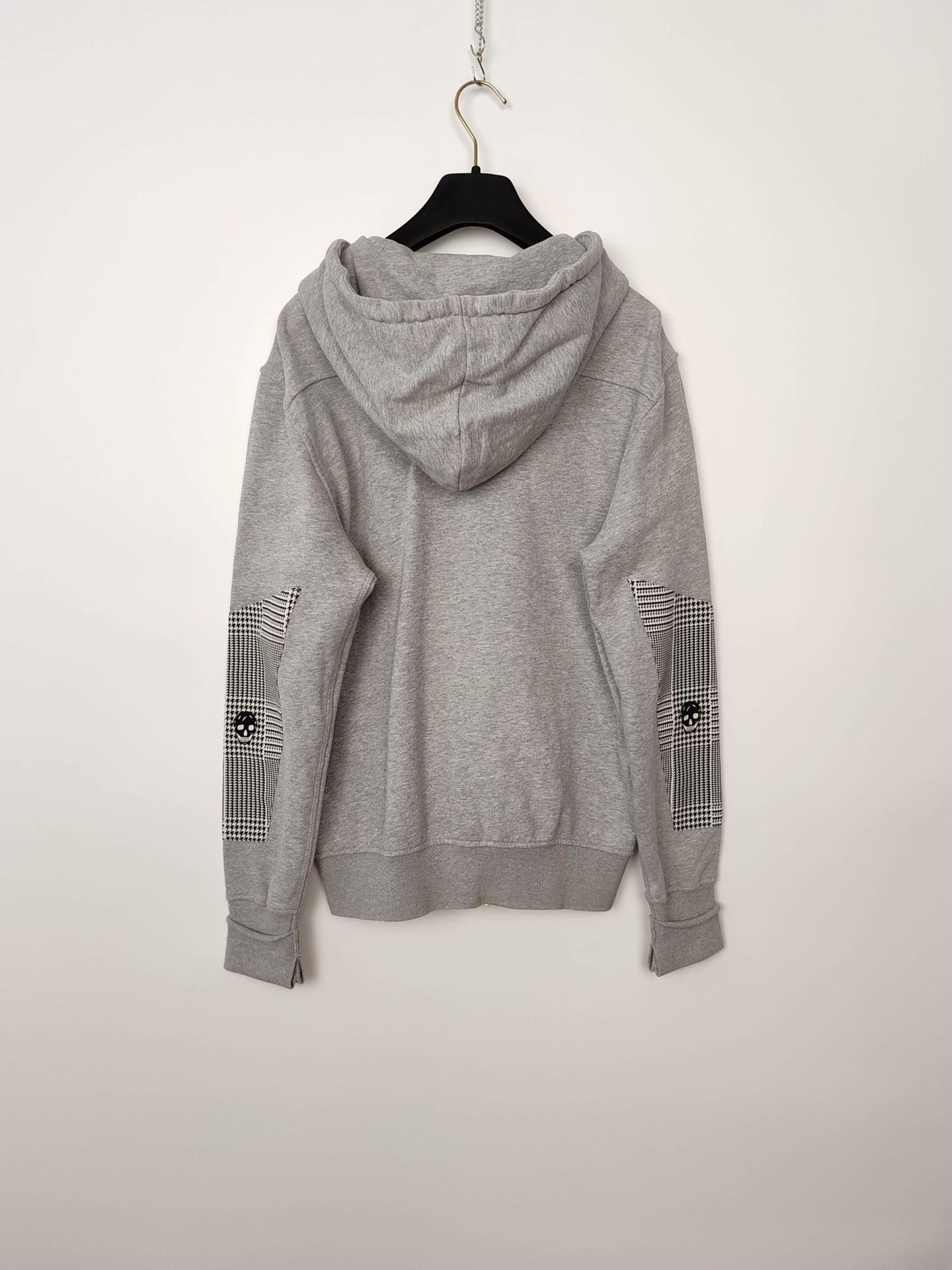 Alexander McQueen Alexander McQueen Skull Houndstooth Zip Hoodie Size M Size US M / EU 48-50 / 2 - 3 Thumbnail
