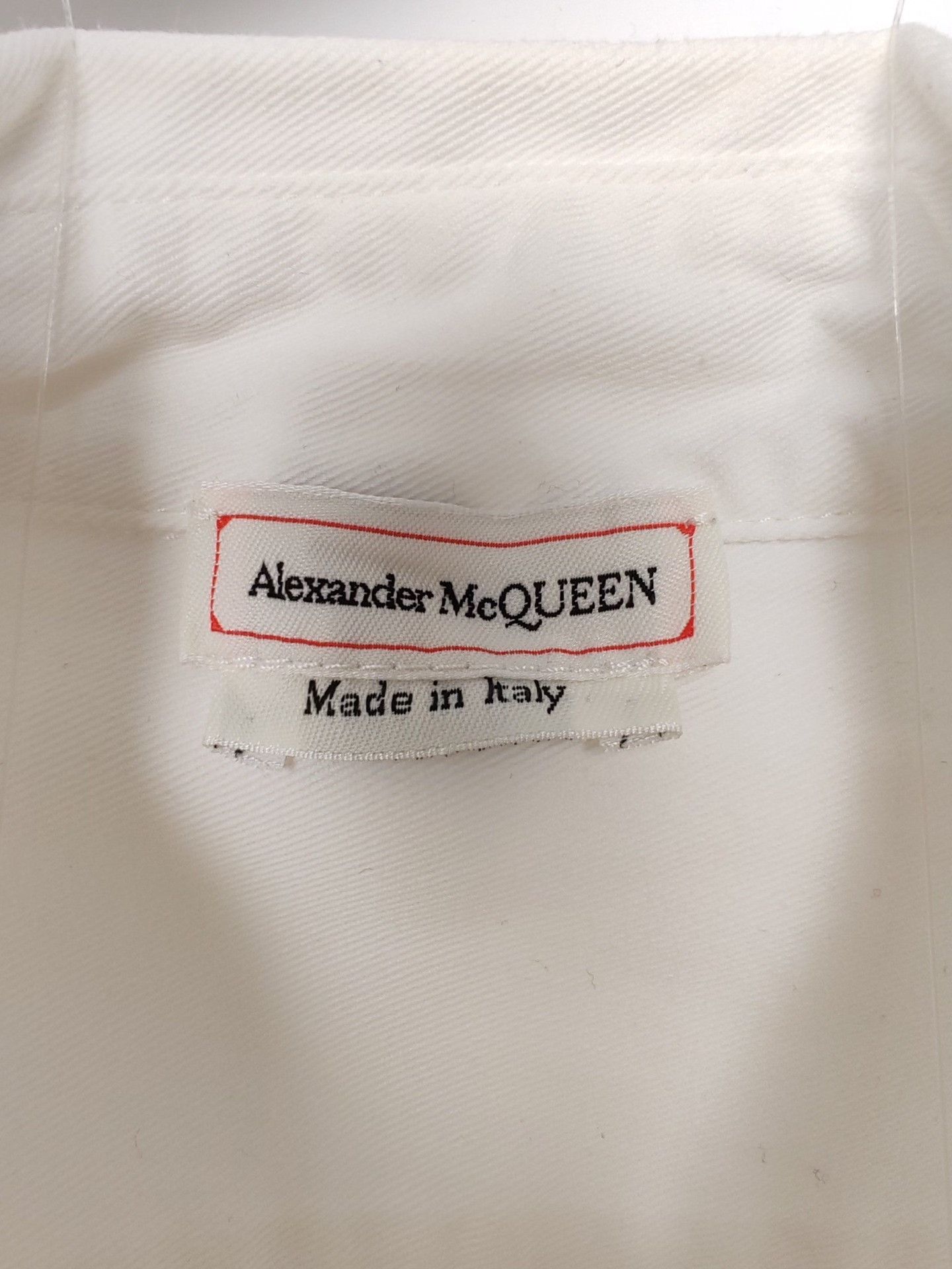 Alexander McQueen Alexander McQueen Cotton Button Up Shirt Size 48 Size US M / EU 48-50 / 2 - 4 Thumbnail