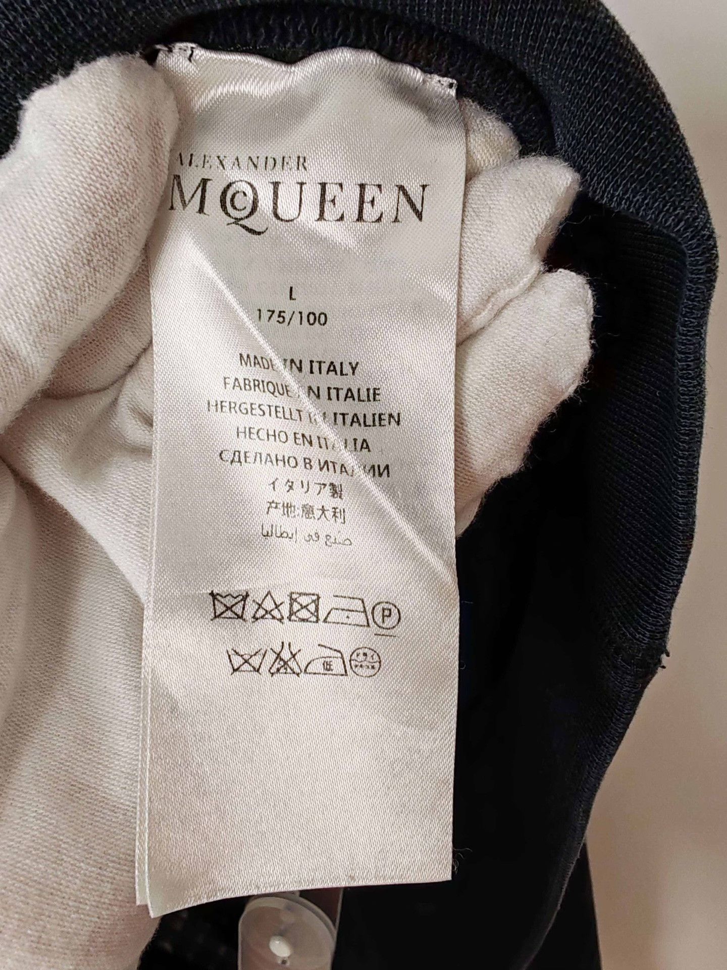 Alexander McQueen Alexander McQueen Floral Embroidery Sweatshirt Size L Size US L / EU 52-54 / 3 - 7 Thumbnail