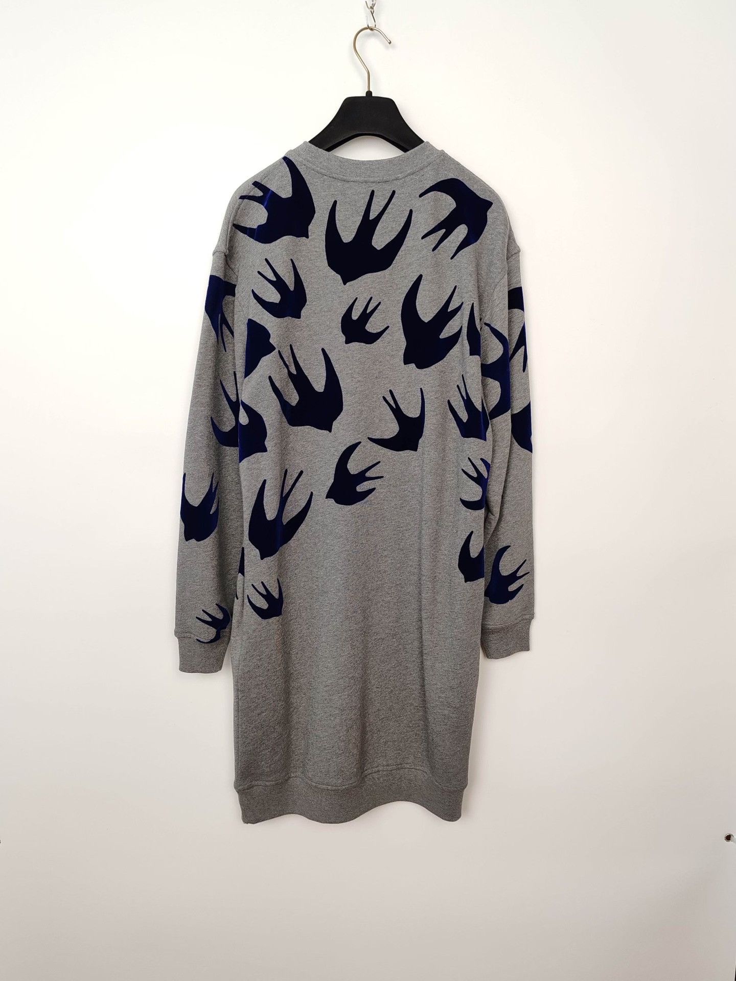 McQ Alexander McQueen McQ Alexander McQueen Swallow Print Sweatshirt Dress S Size S / US 4 / IT 40 - 3 Thumbnail