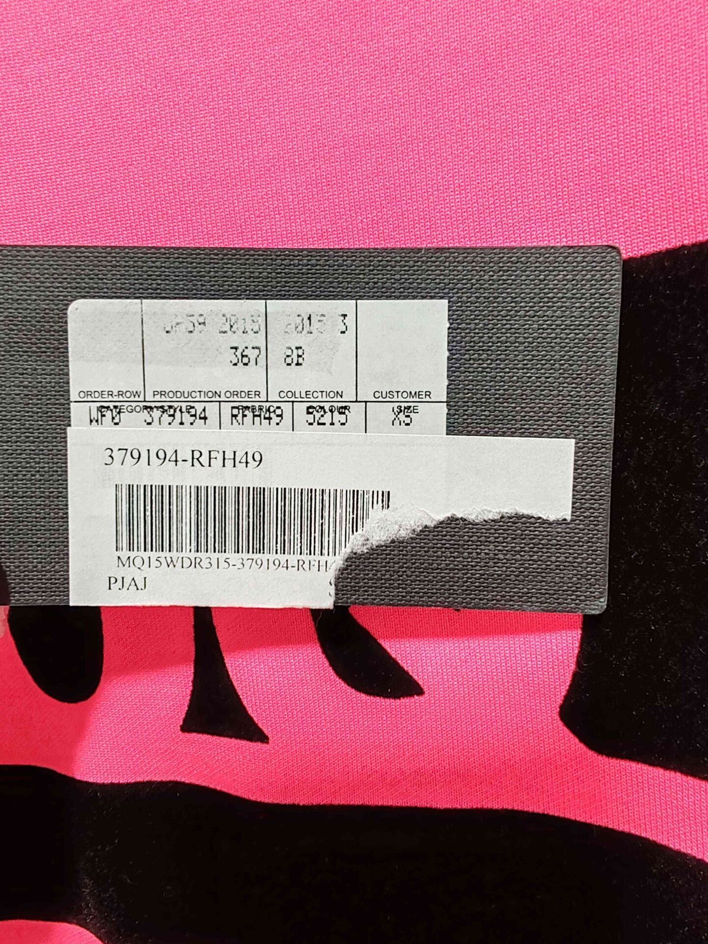 Alexander McQueen Alexander McQueen Pink Logo Sweatshirt Dress Size XS Size XS / US 0-2 / IT 36-38 - 5 Thumbnail
